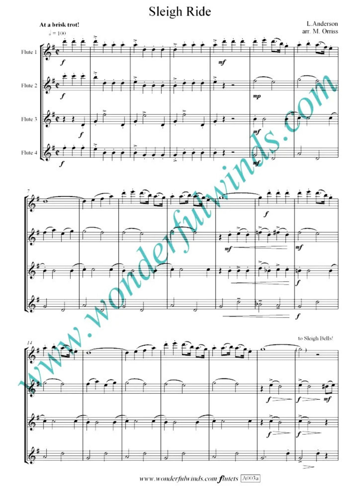 Anderson, L :: Sleigh Ride