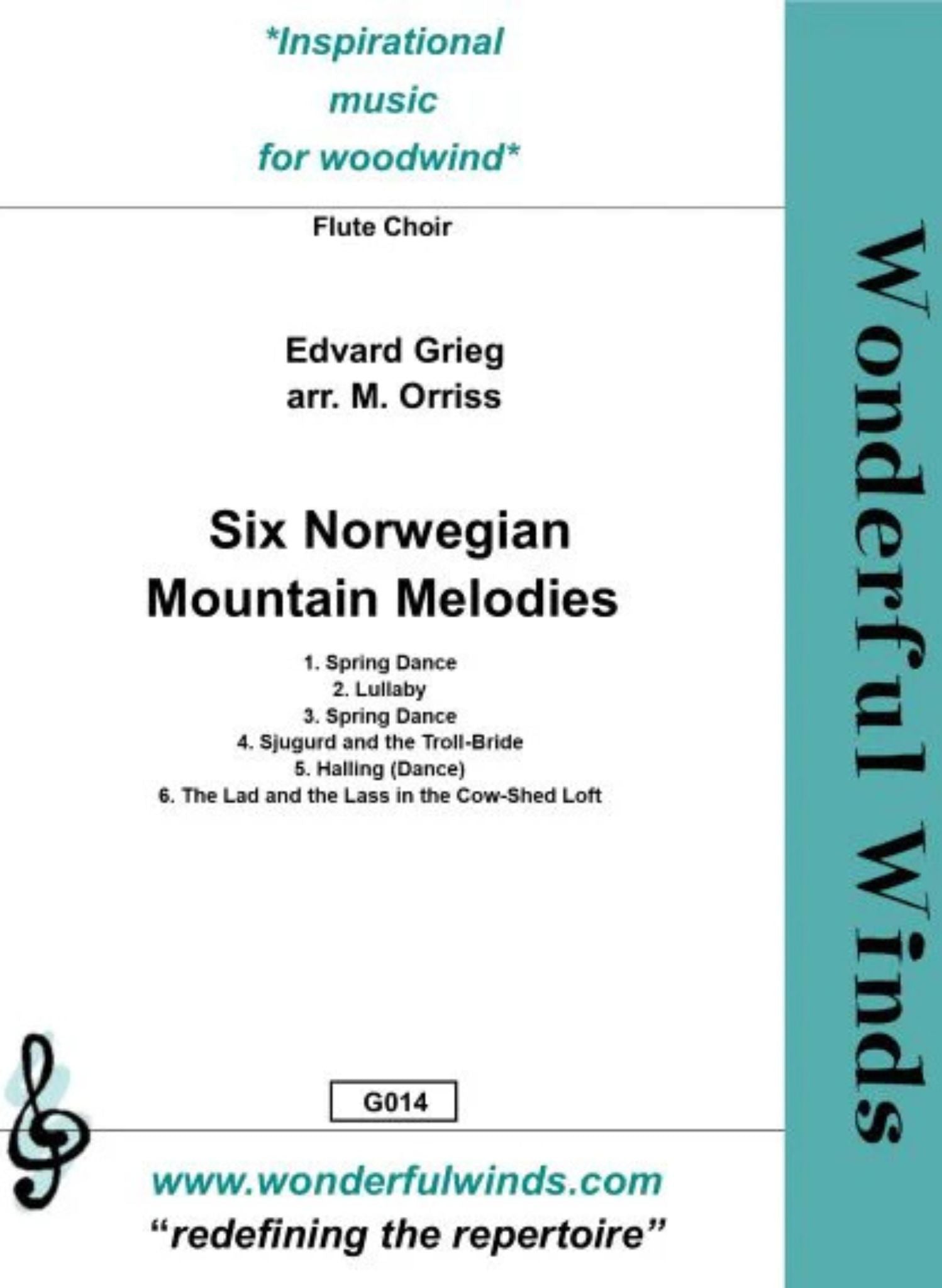 Grieg, E :: Six Norwegian Mountain Melodies