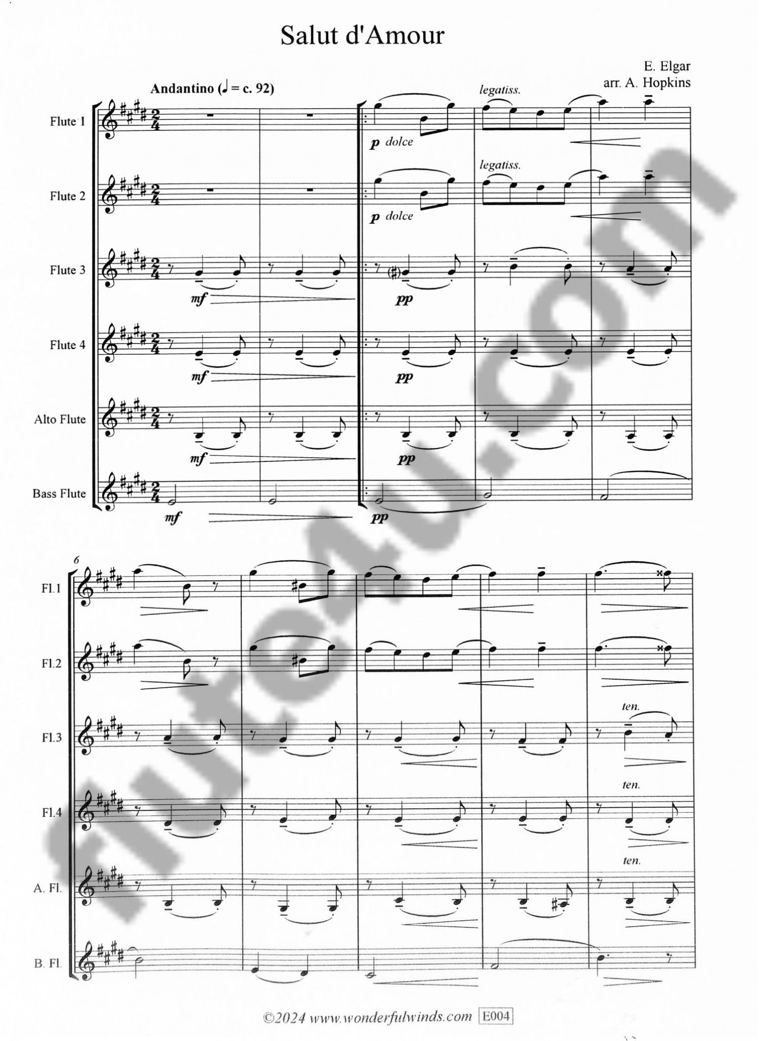 Elgar, E :: Salut d'Amour