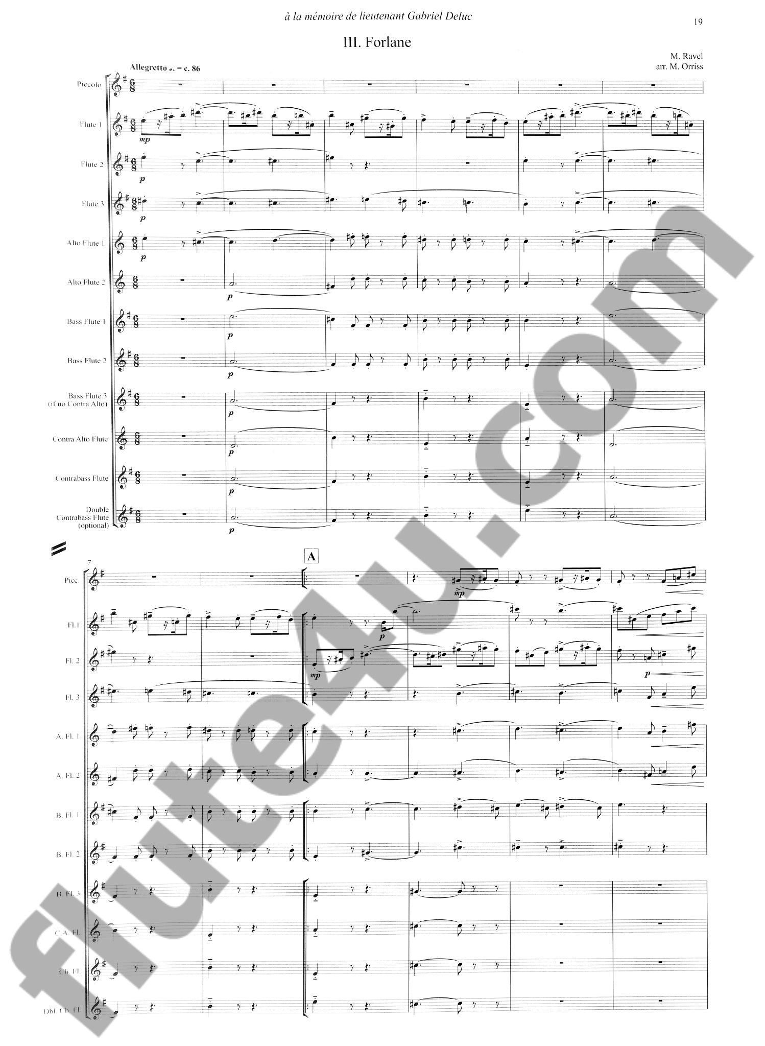 Ravel, M :: Le Tombeau de Couperin
