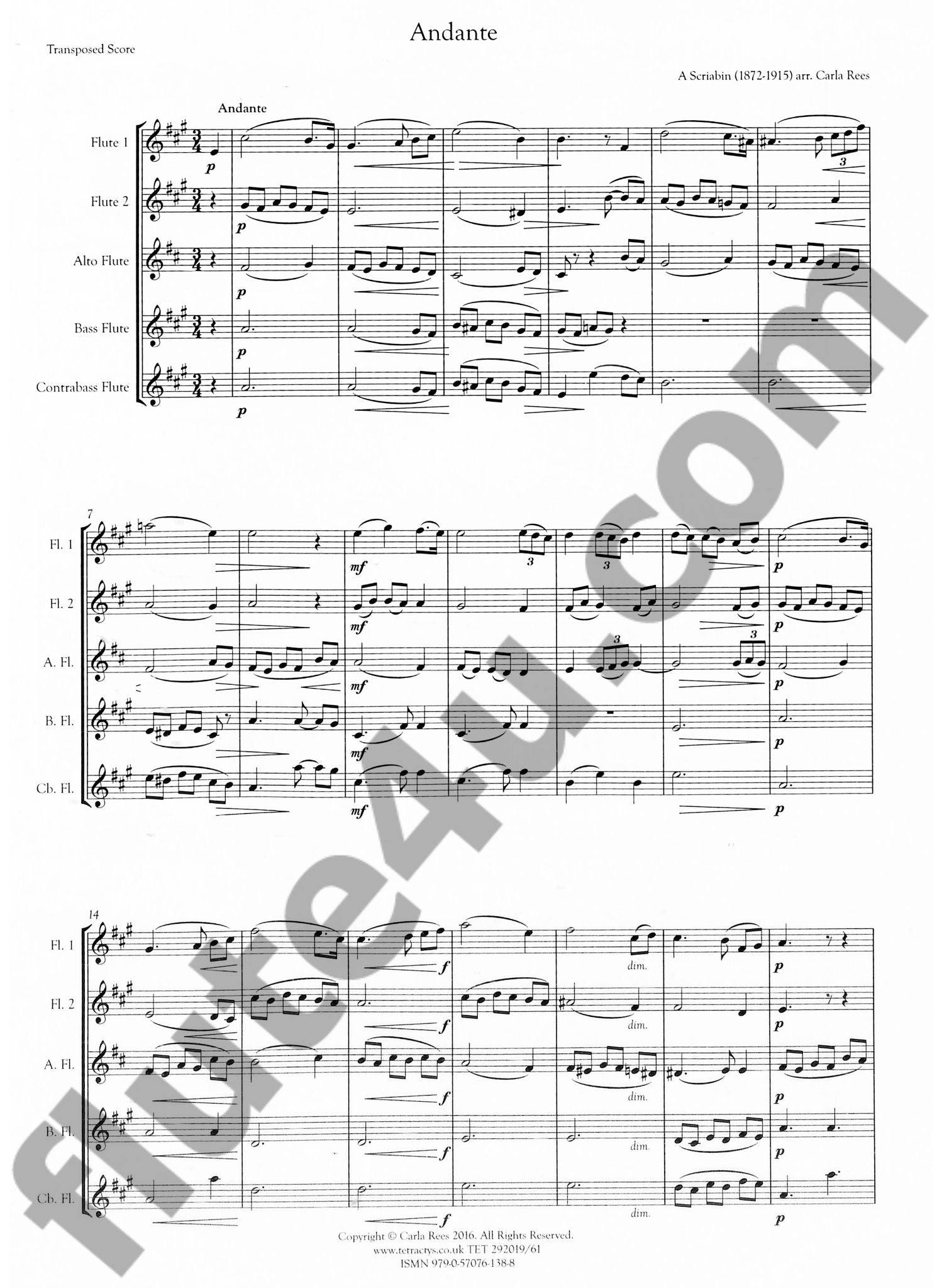 Scriabin, A :: Andante