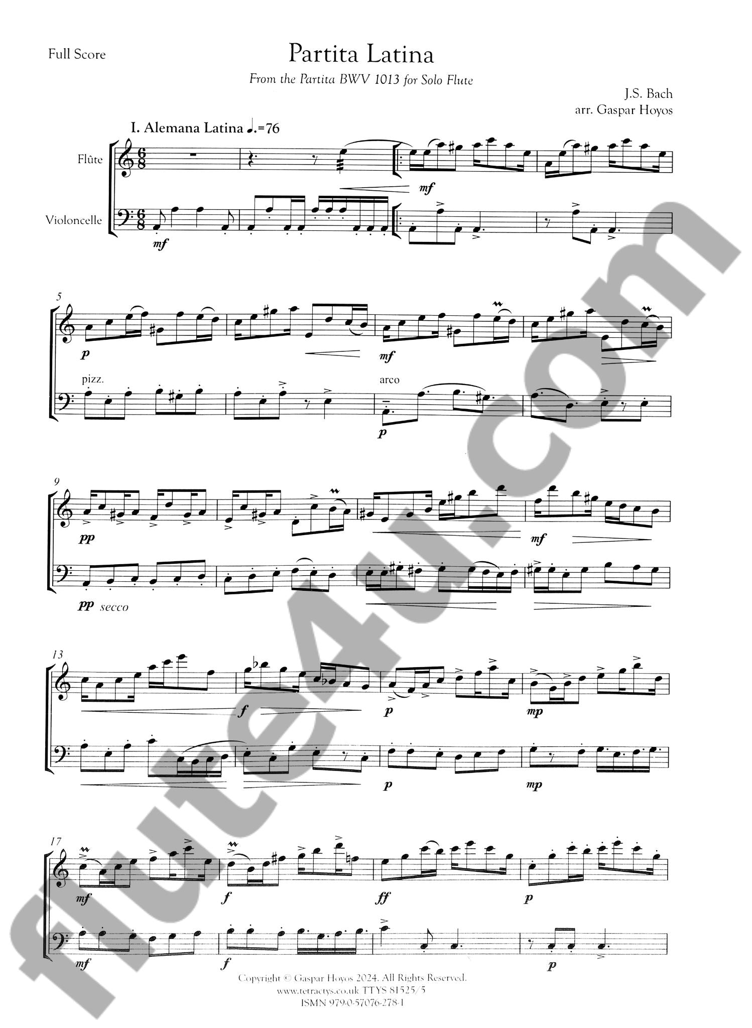 Bach, JS :: Partita Latina