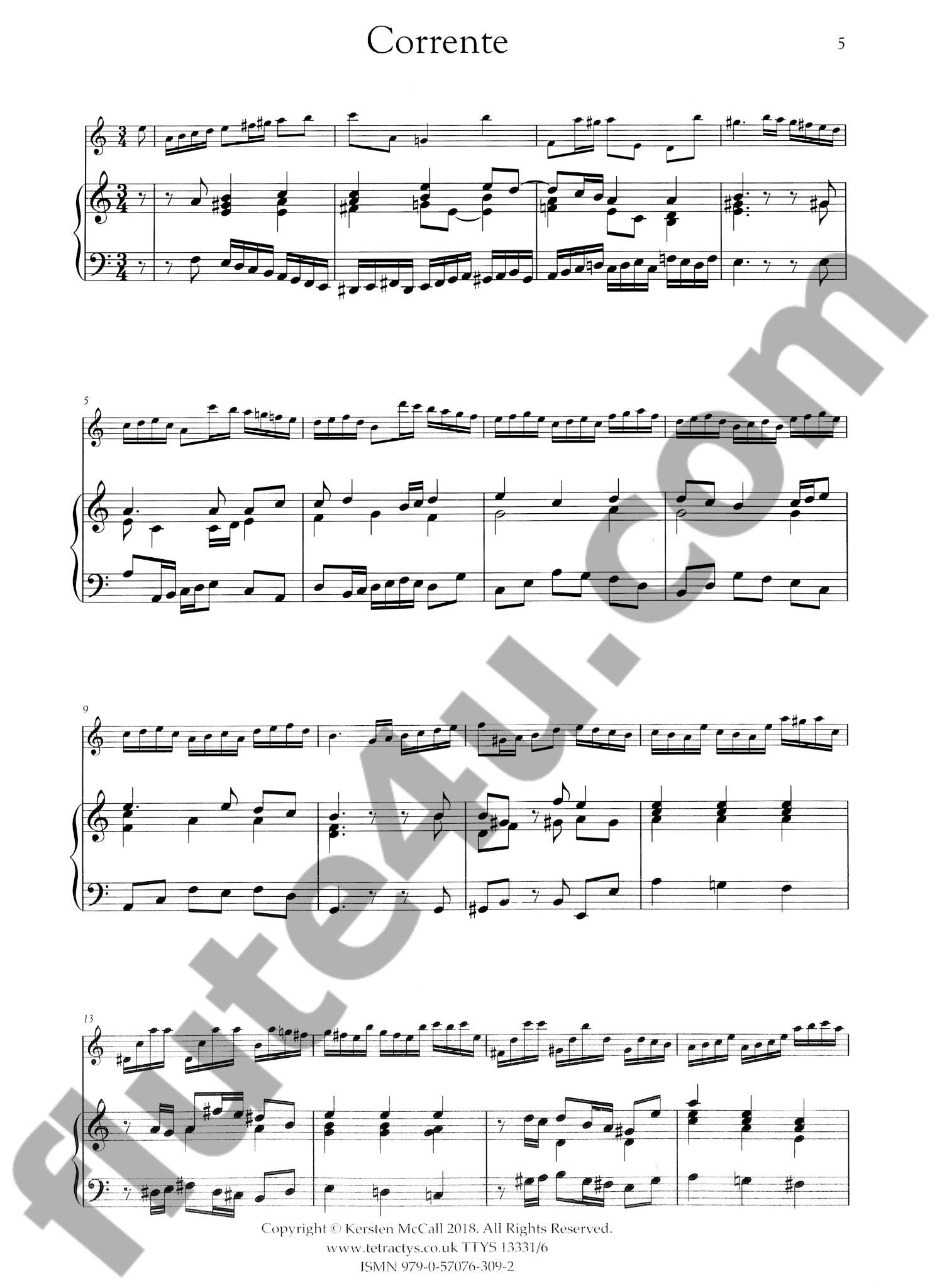 Bach, JS :: Partita in A Minor, BWV 1013