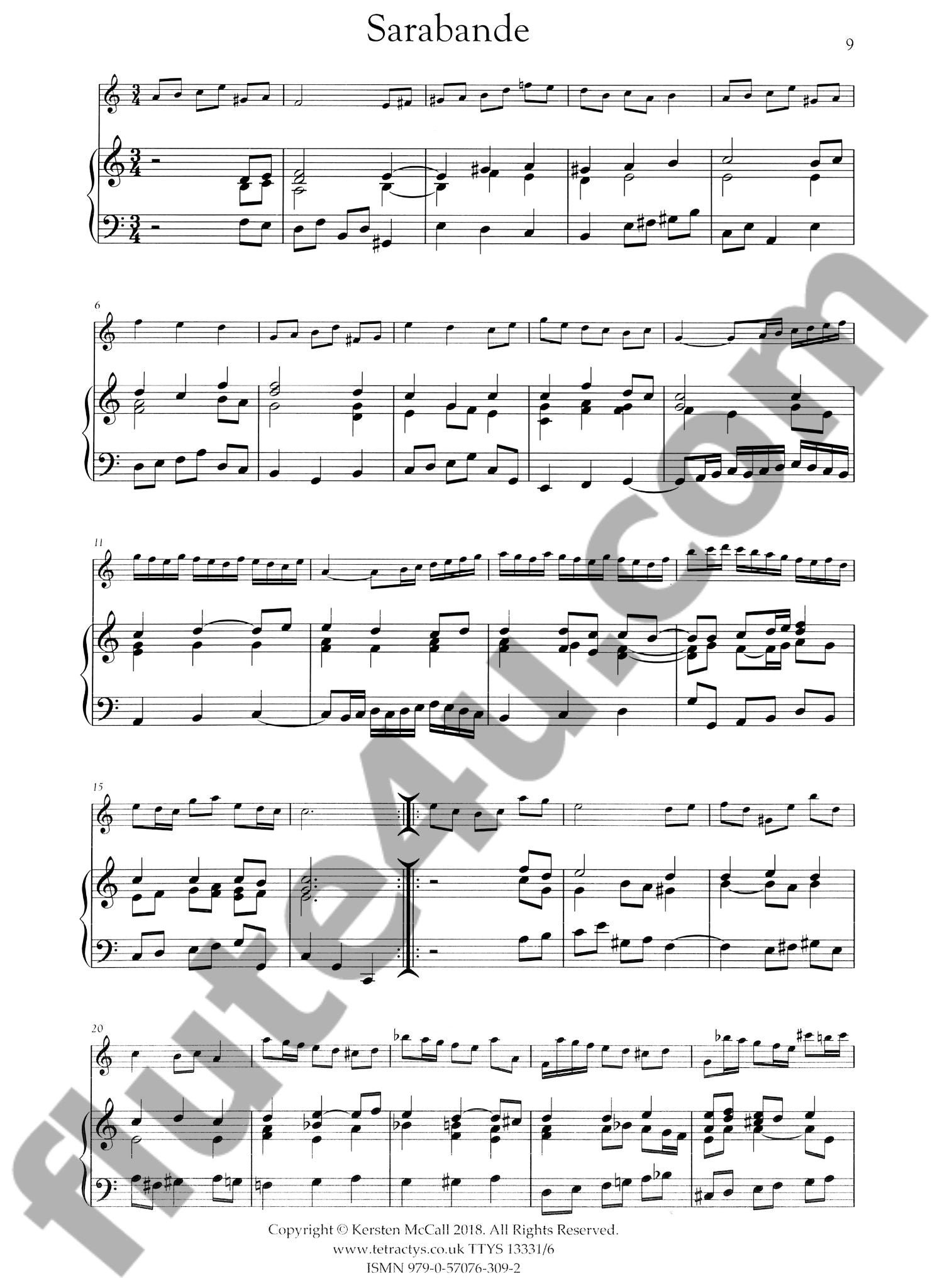 Bach, JS :: Partita in A Minor, BWV 1013