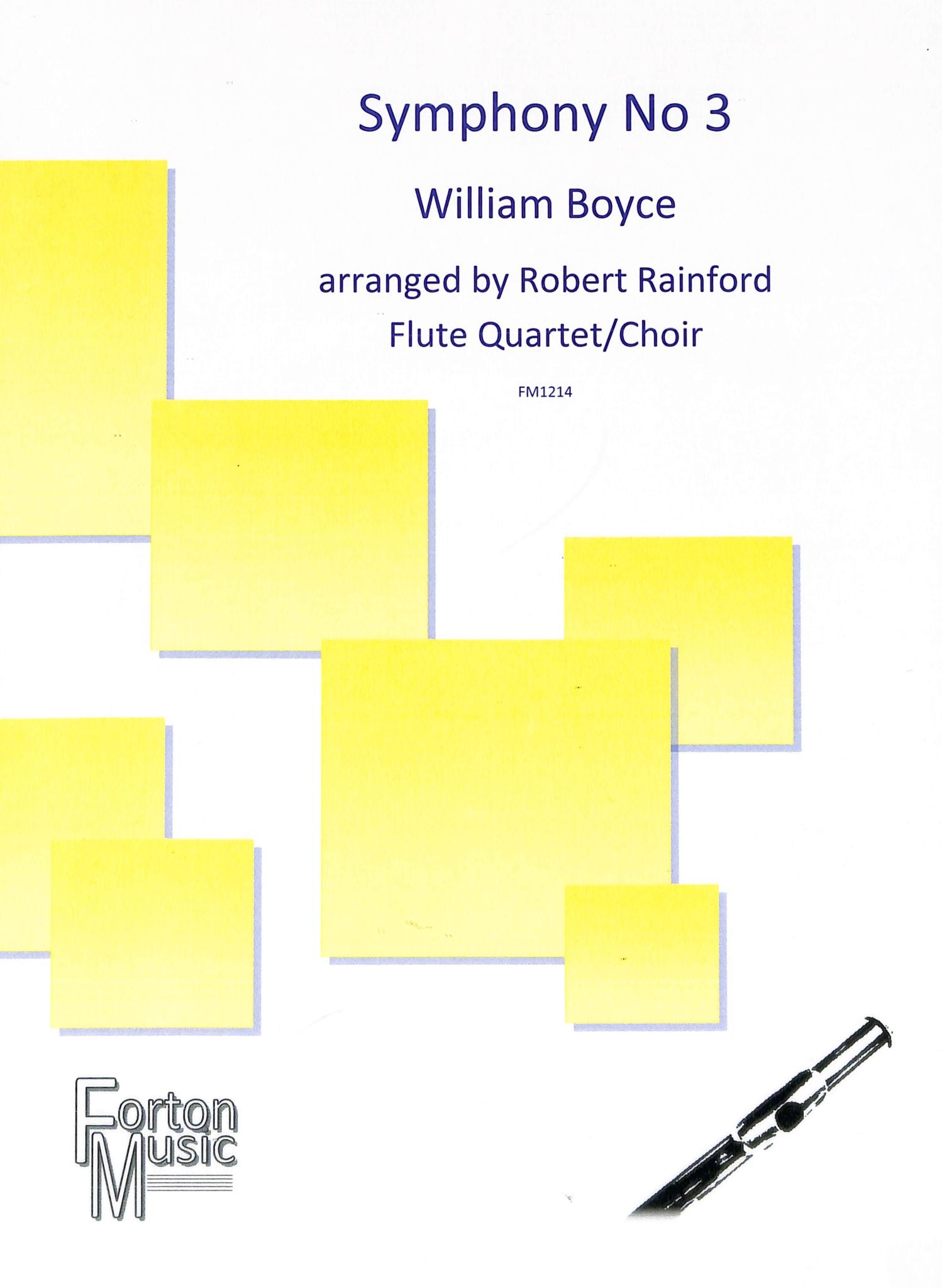 Boyce, W :: Symphony No. 3