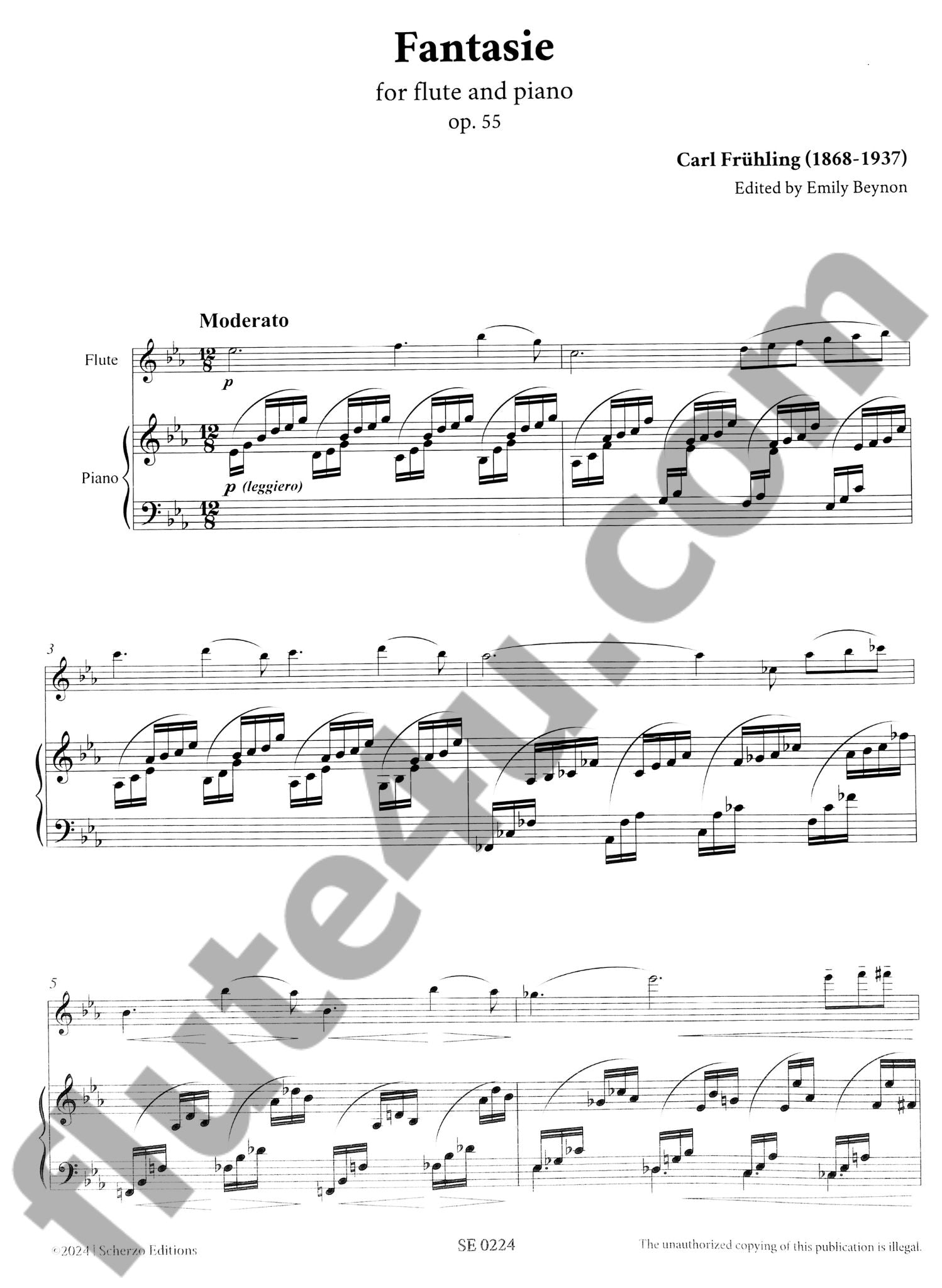 Fruhling, C :: Fantasie, Op. 55