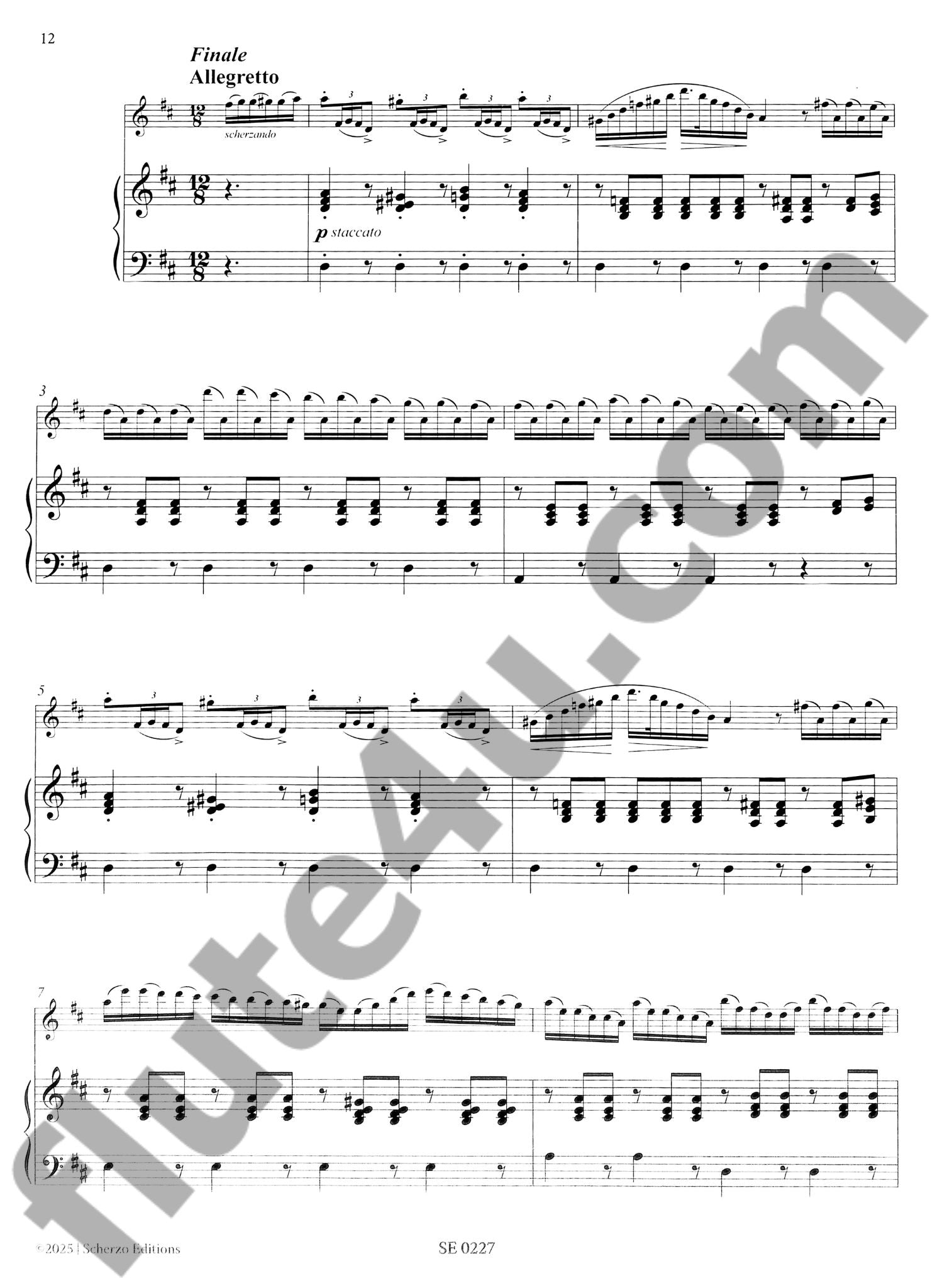 van Tal, C :: Solo pour la Flute: Sur un theme de l'Opera Anne Boleijn