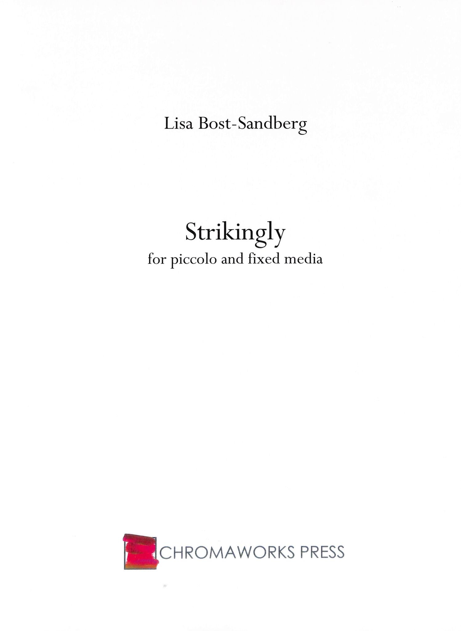 Bost-Sandberg, L :: Strikingly