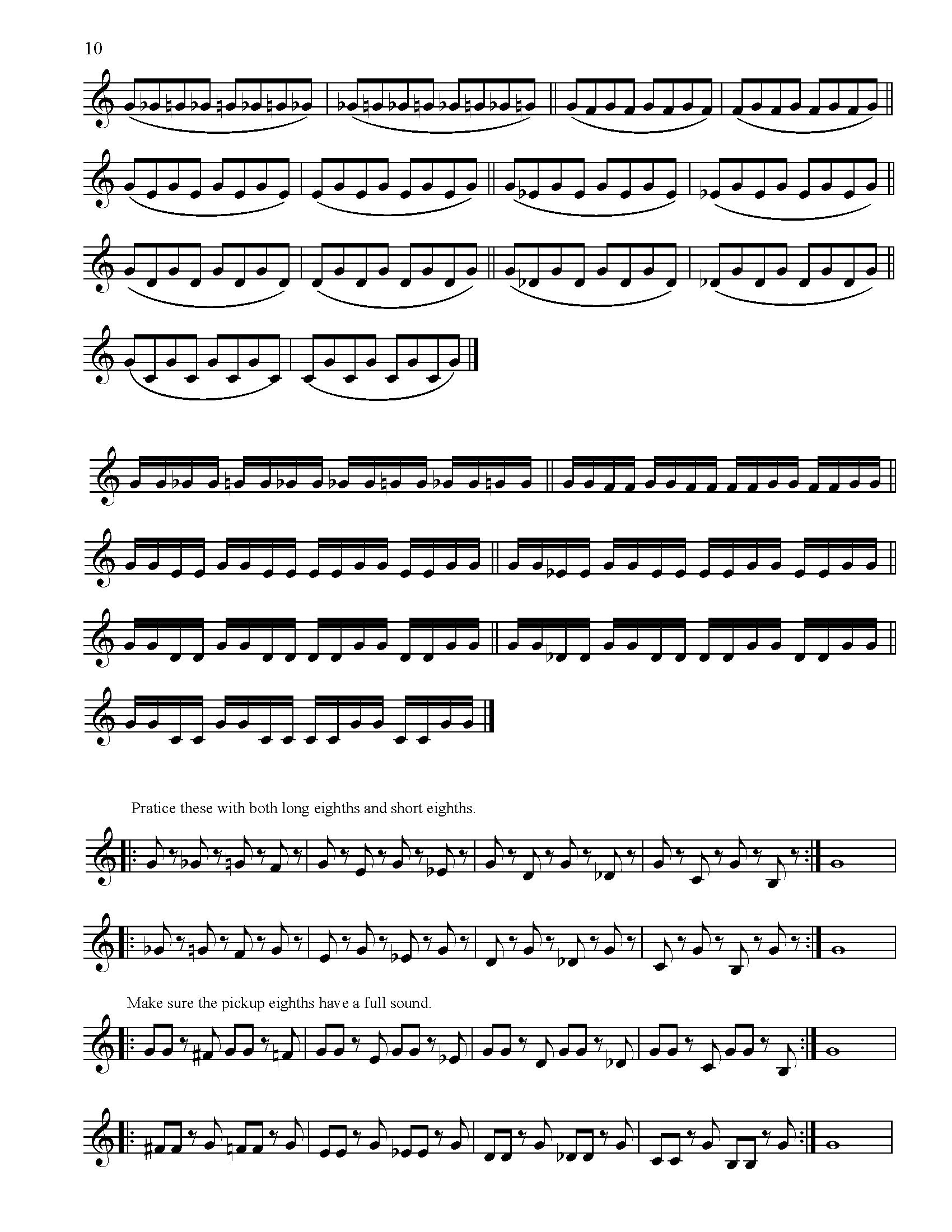 Ruyle, E :: Bass Flute Warm-Ups for Tone Development