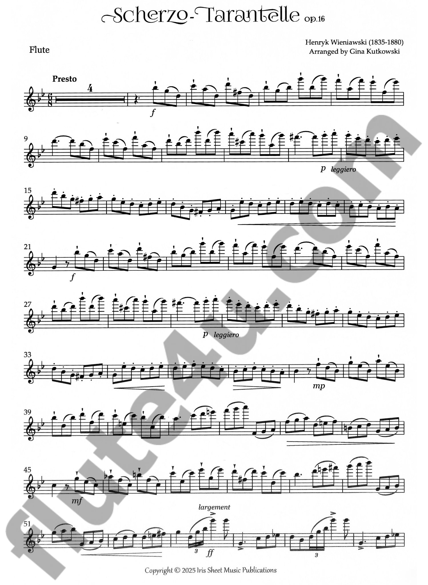 Wieniawski, H :: Scherzo-Tarantelle, Op. 16