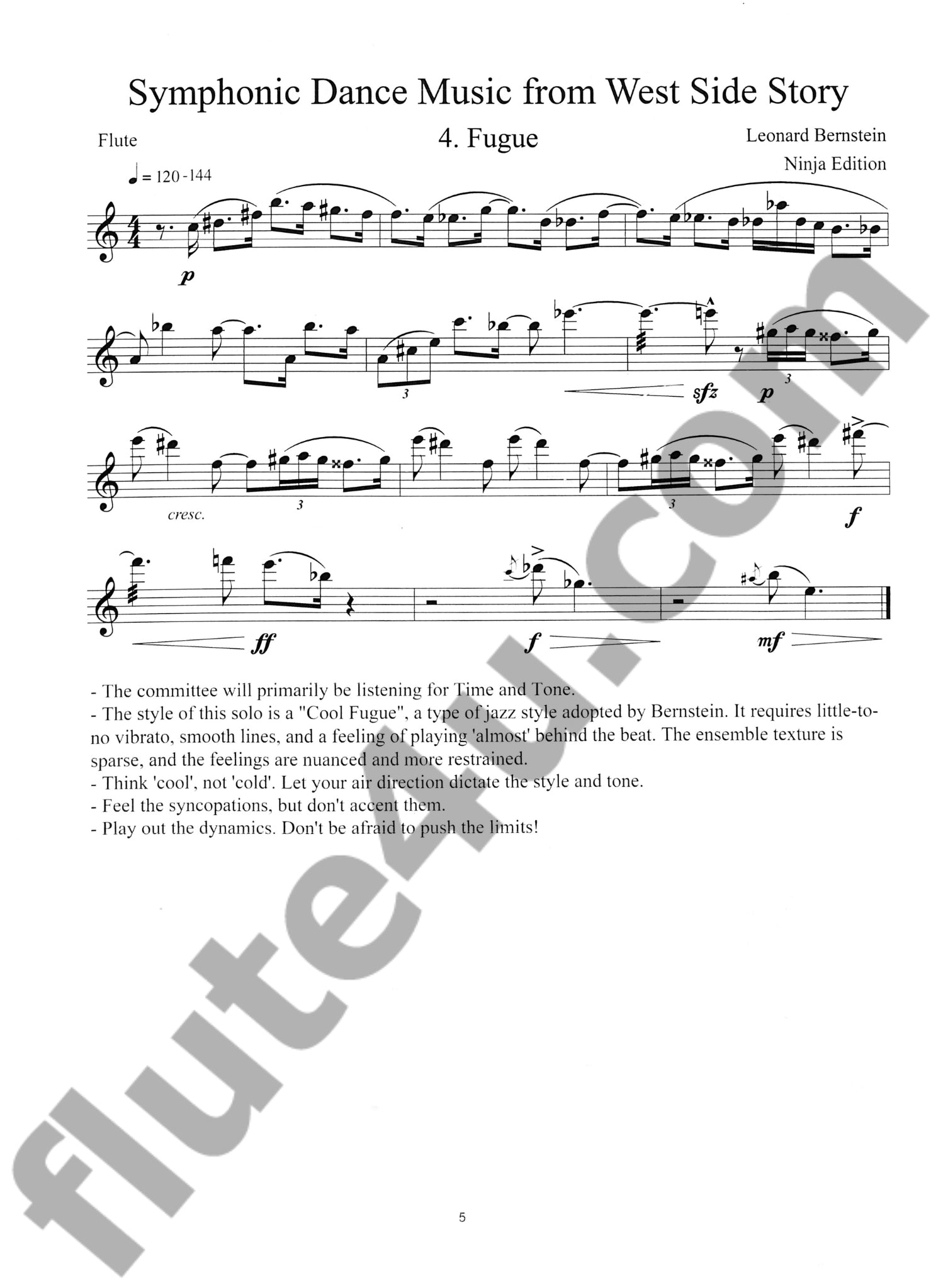 Various :: Flute & Piccolo Excerpts for Wind Band, Vol. 2