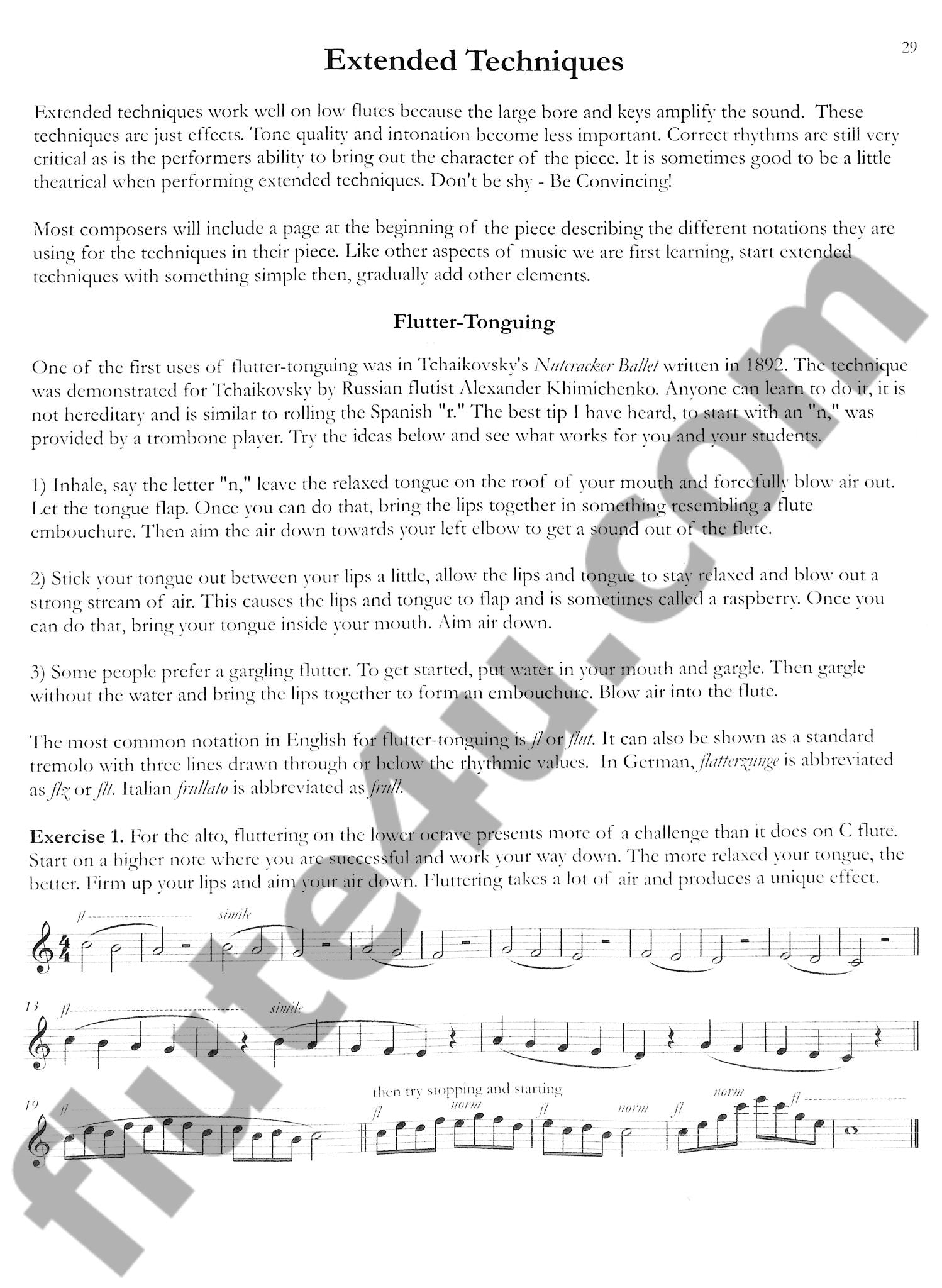 Potter, C :: Advanced Alto Flute Method
