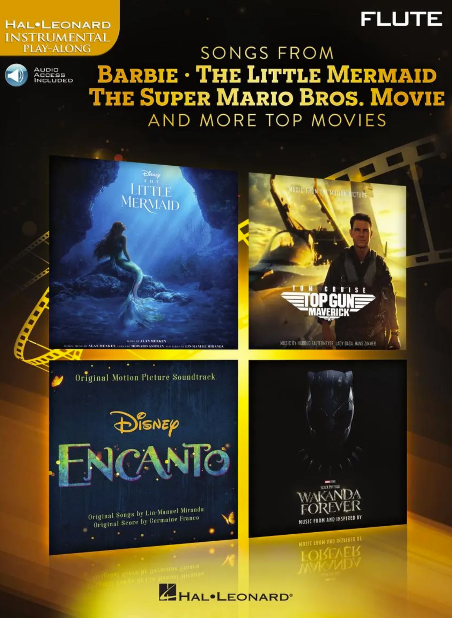 Songs from Barbie, The Little Mermaid, The Super Mario Bros. Movie, and More Top Movies