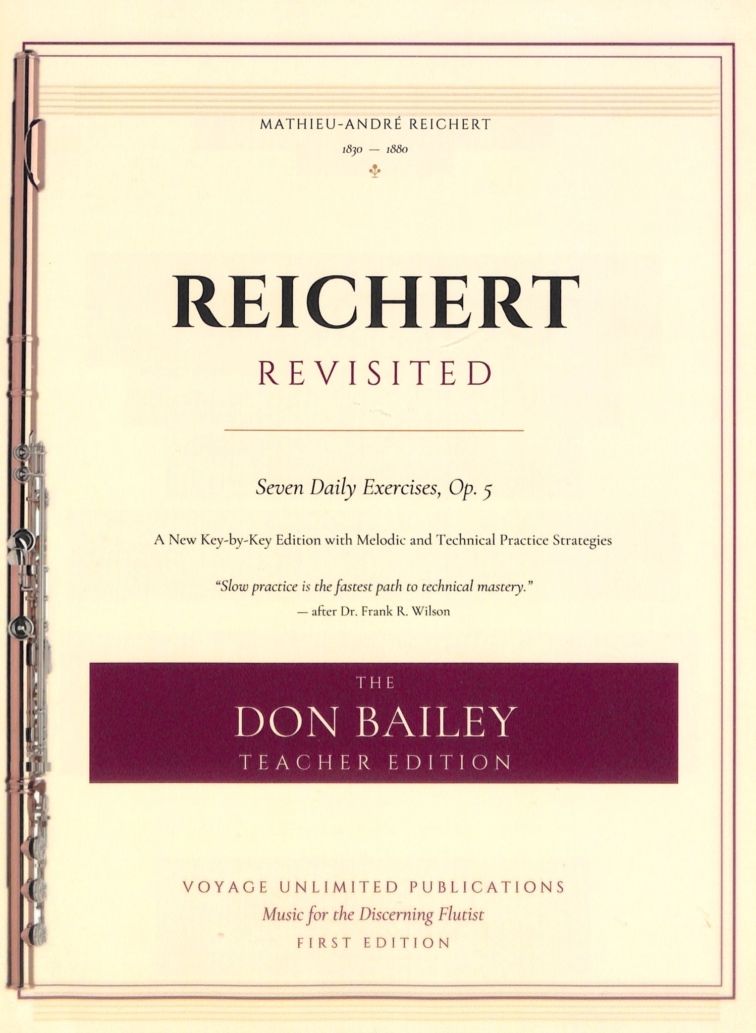 Reichert, MA :: Reichert Revisited: Seven Daily Exercises, Op. 5
