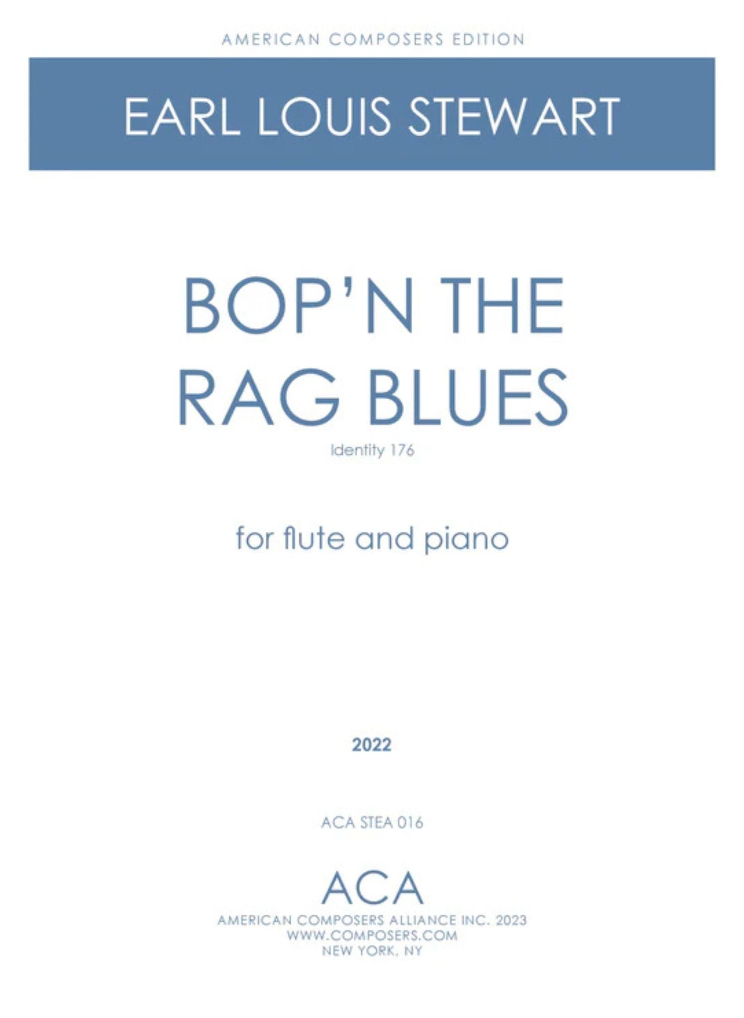 Stewart, EL :: Bop'n the Rag Blues