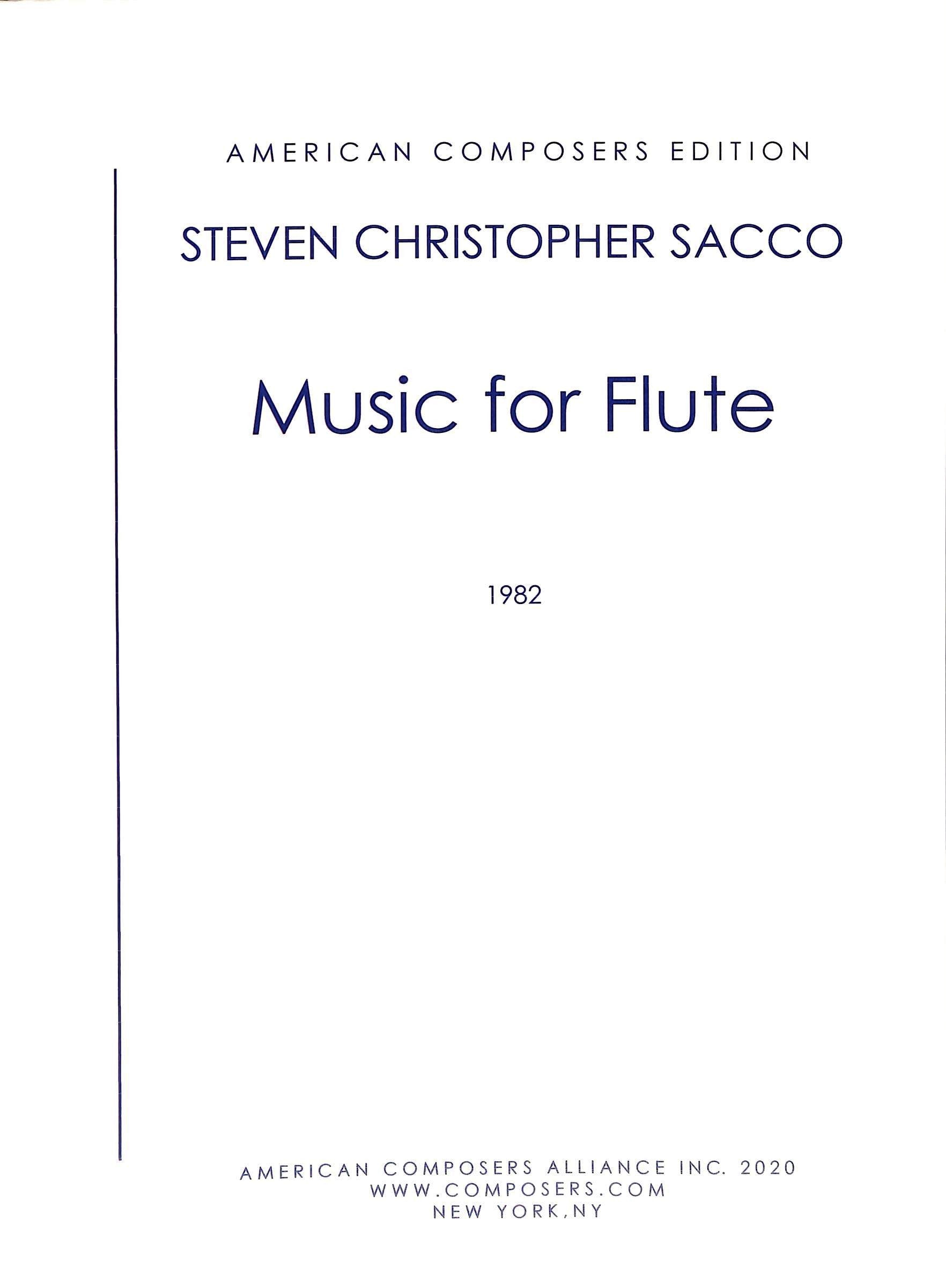 Music for Flute