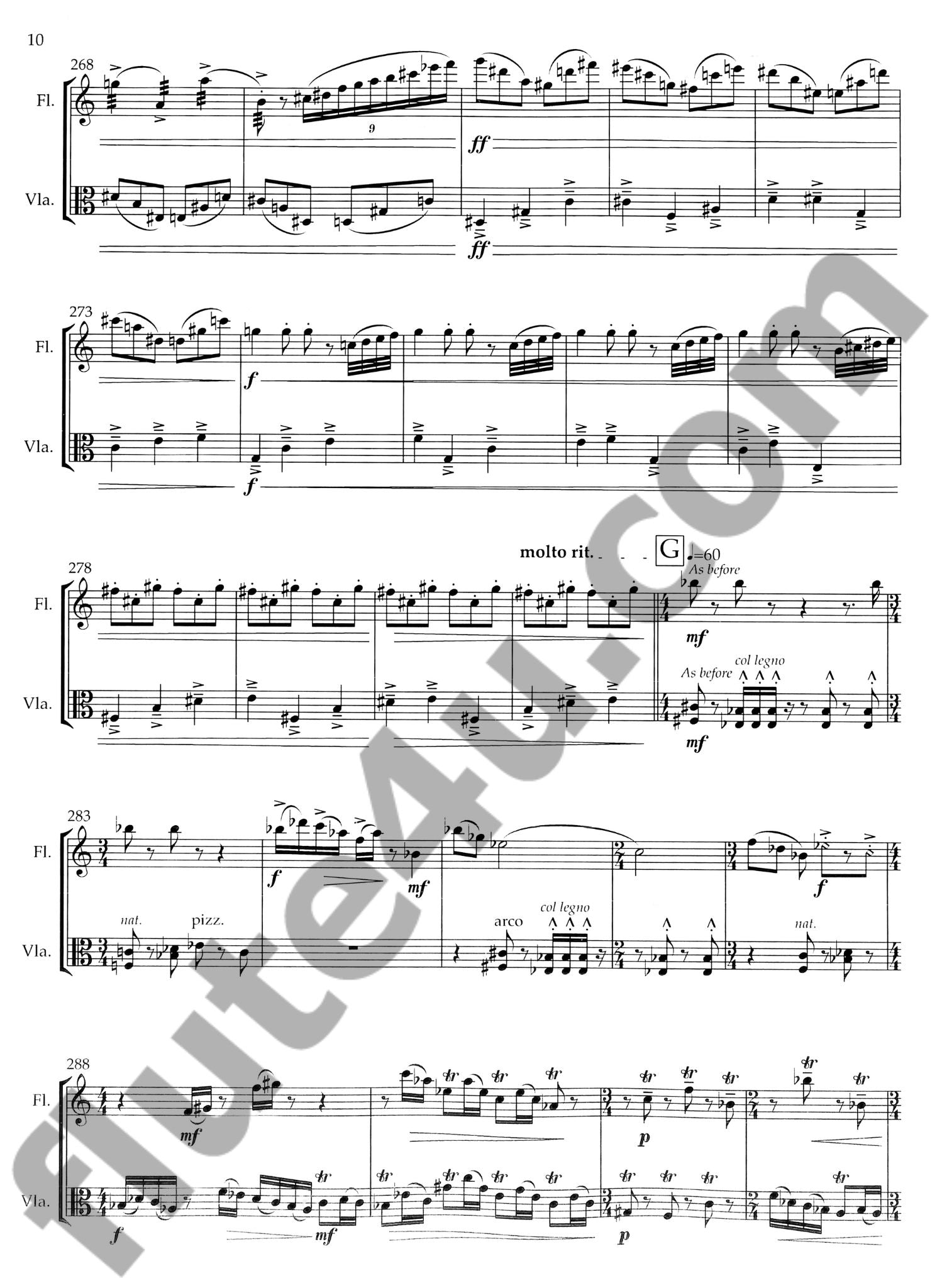 Stubblefield, R :: Music for flute and viola, op. 27