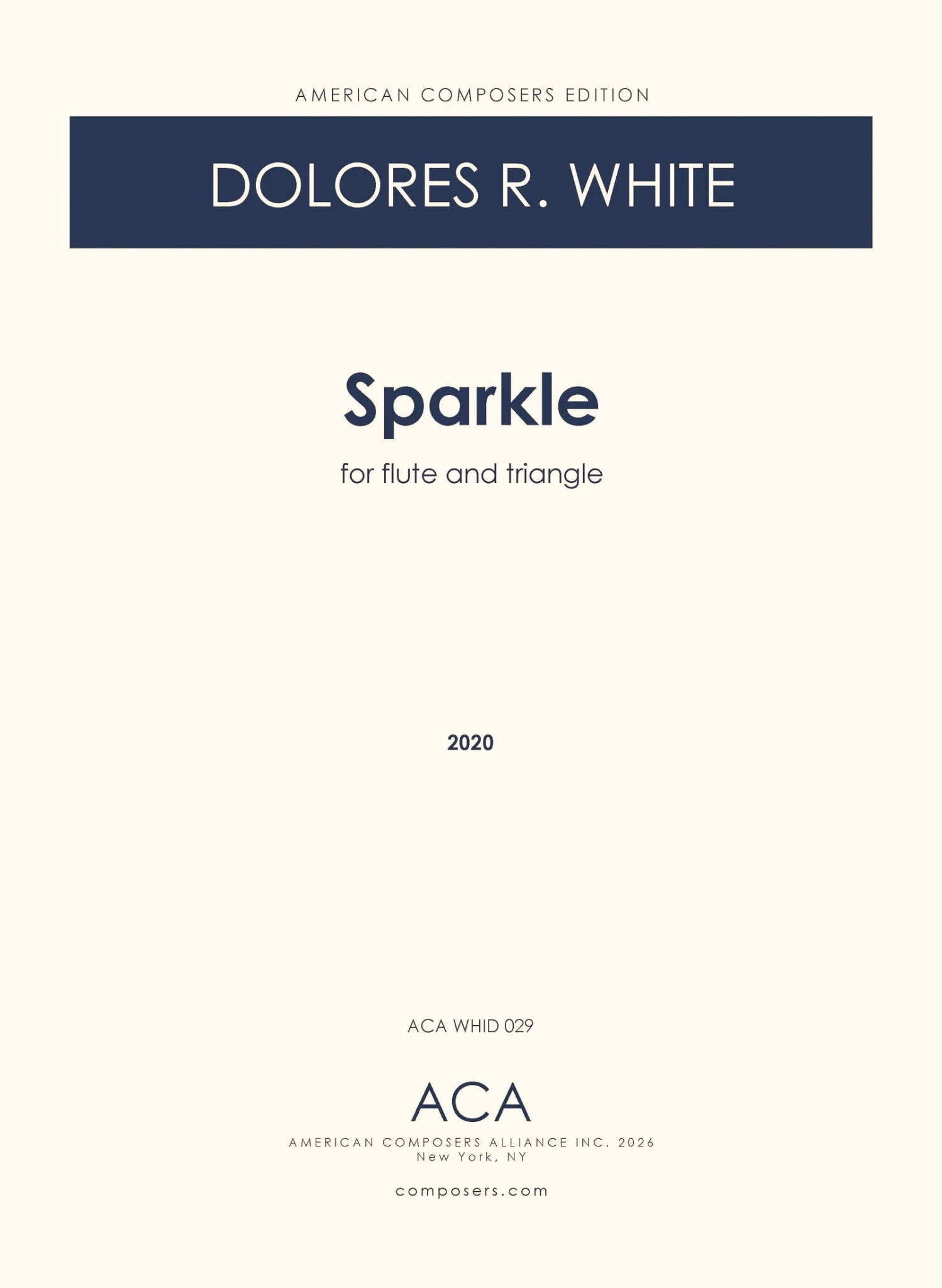 White, DR :: Sparkle