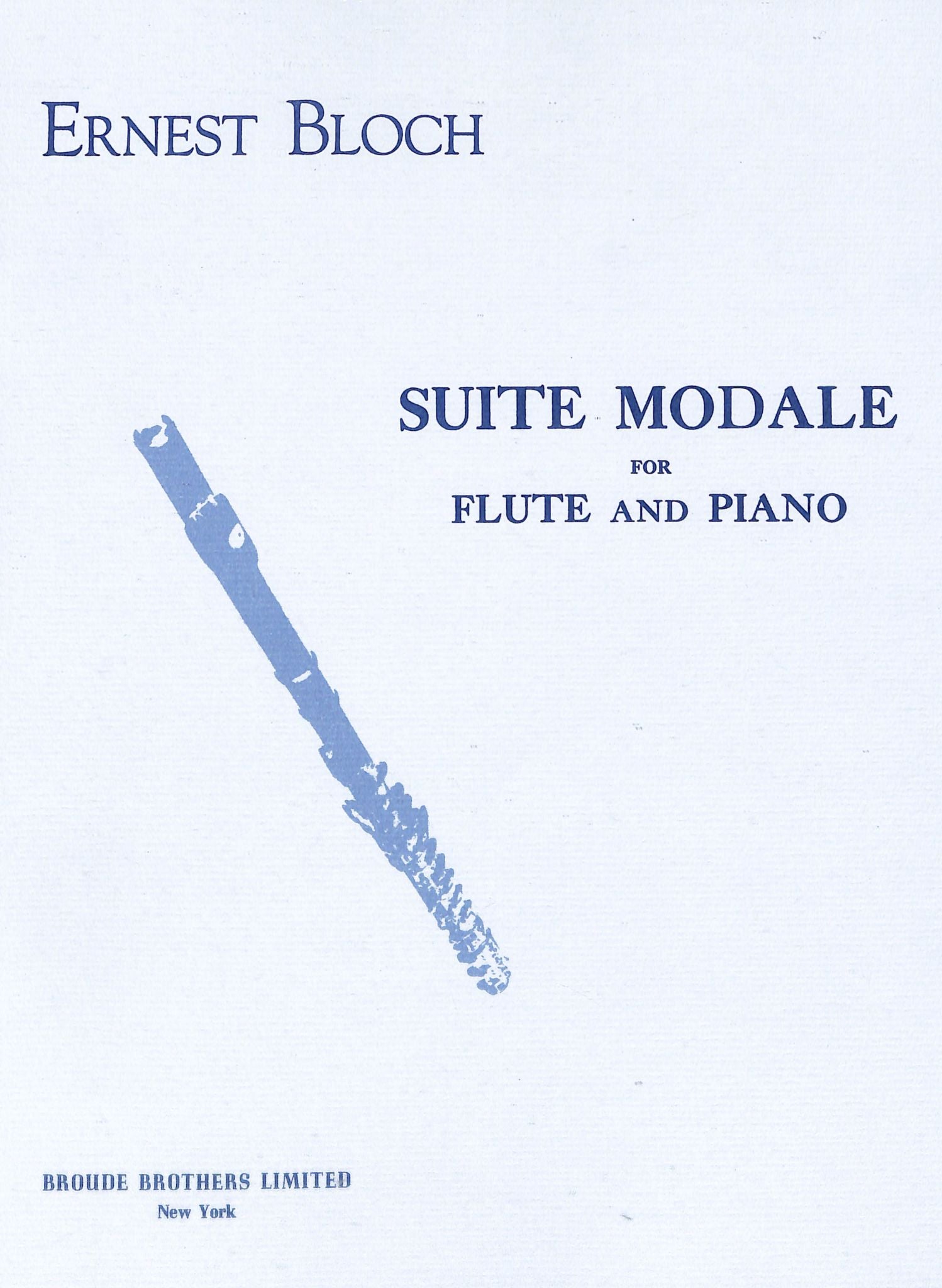 Bloch, E :: Suite Modale