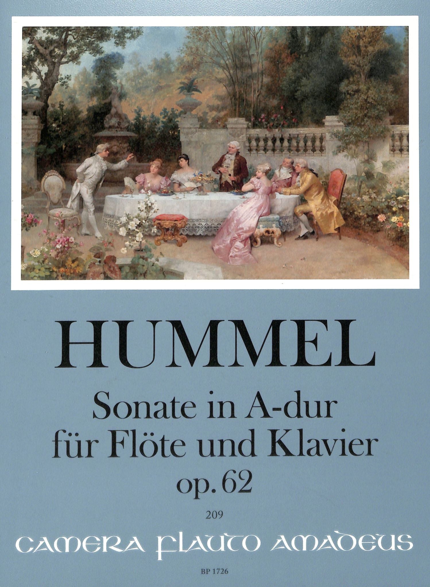 Hummel, JN :: Sonate in A major op. 62