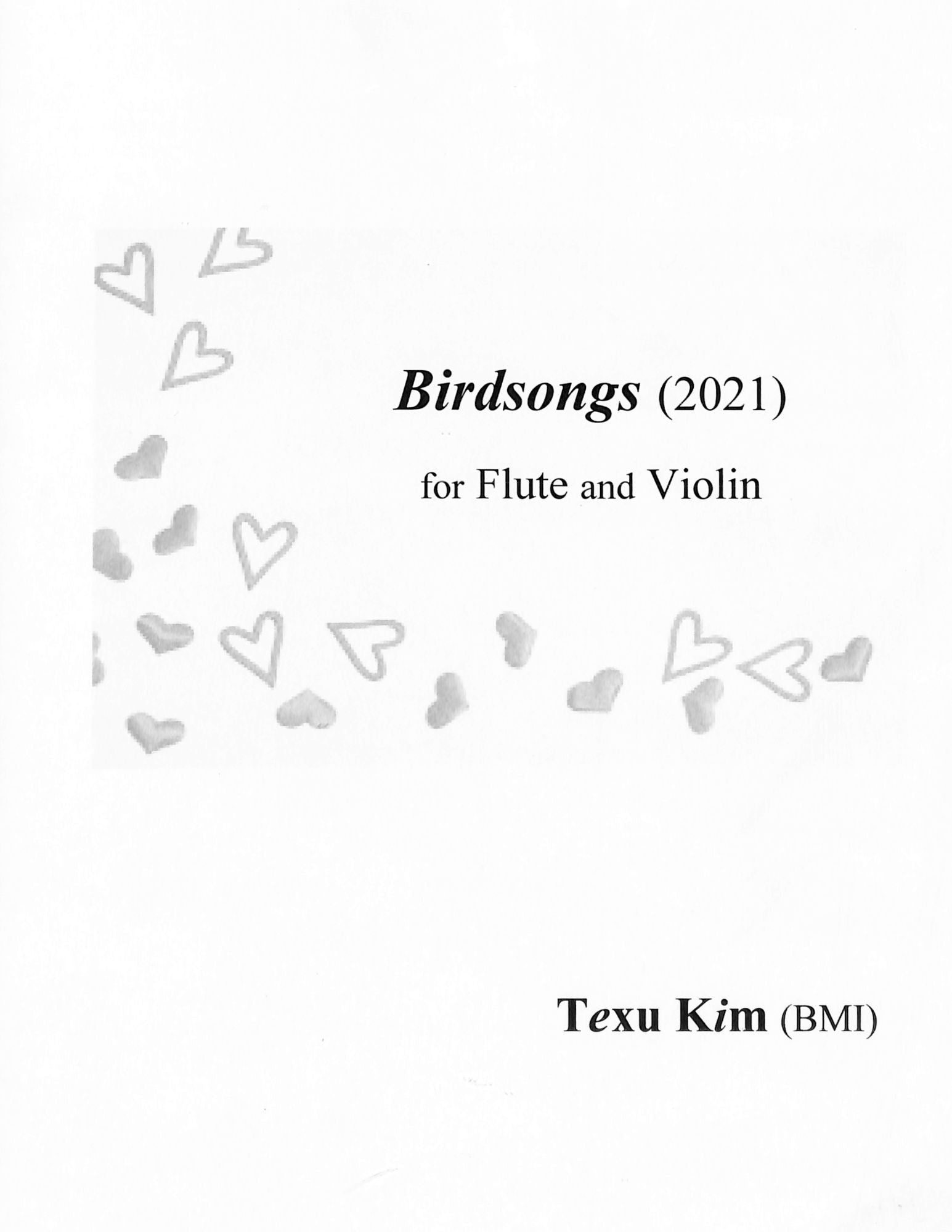 Kim, T :: Birdsongs