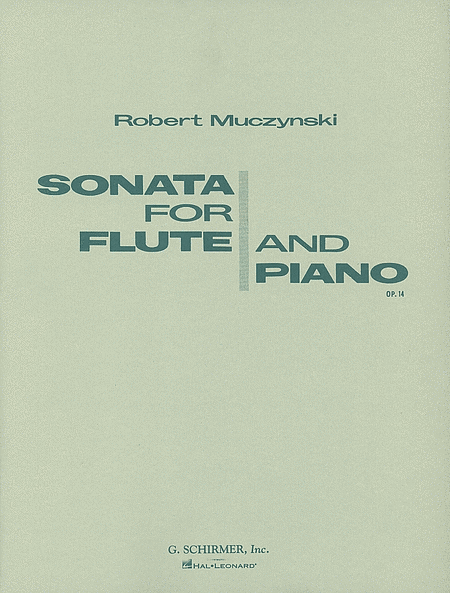 Muczynski, R :: Sonata for Flute and Piano op. 14