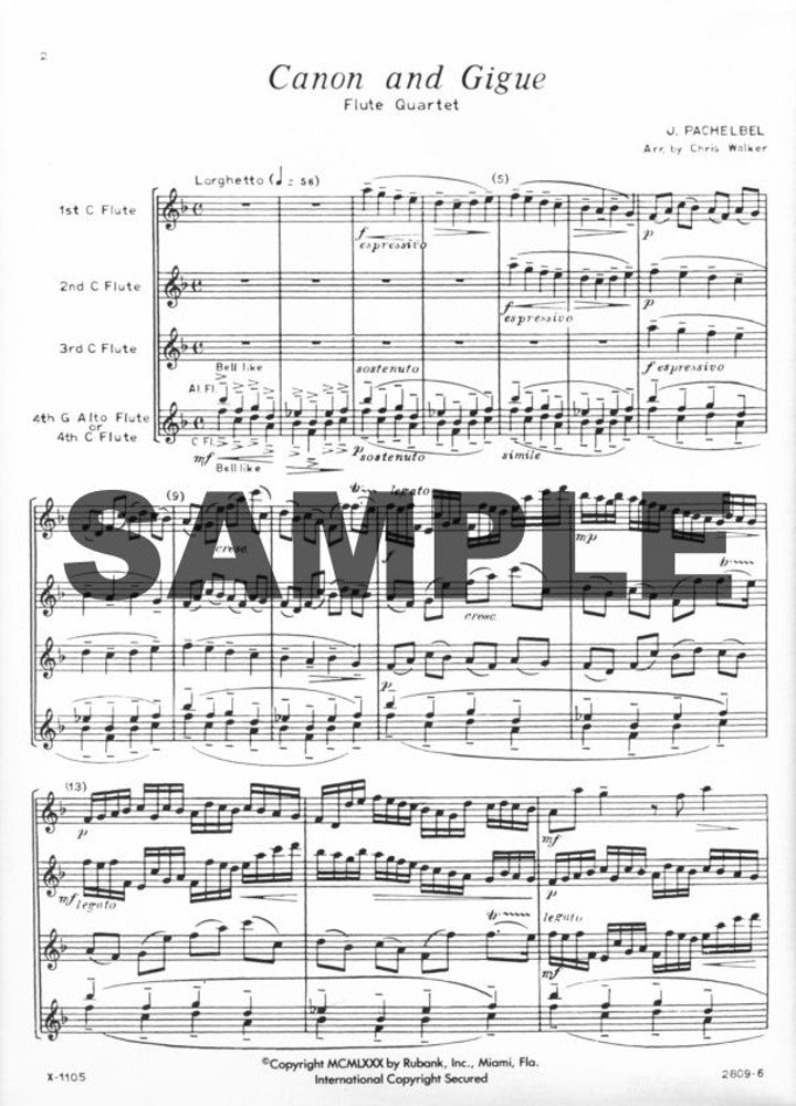 Pachelbel, J :: Canon and Gigue