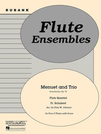 Menuet and Trio (from Sonata, Op. 78)