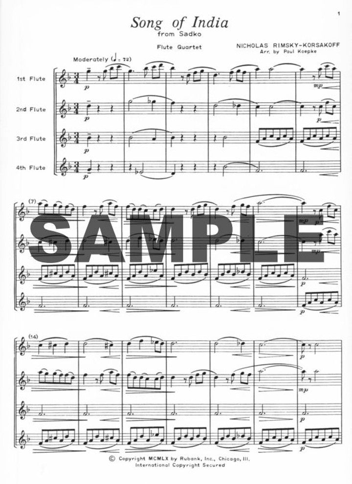 Song of India from Sadko