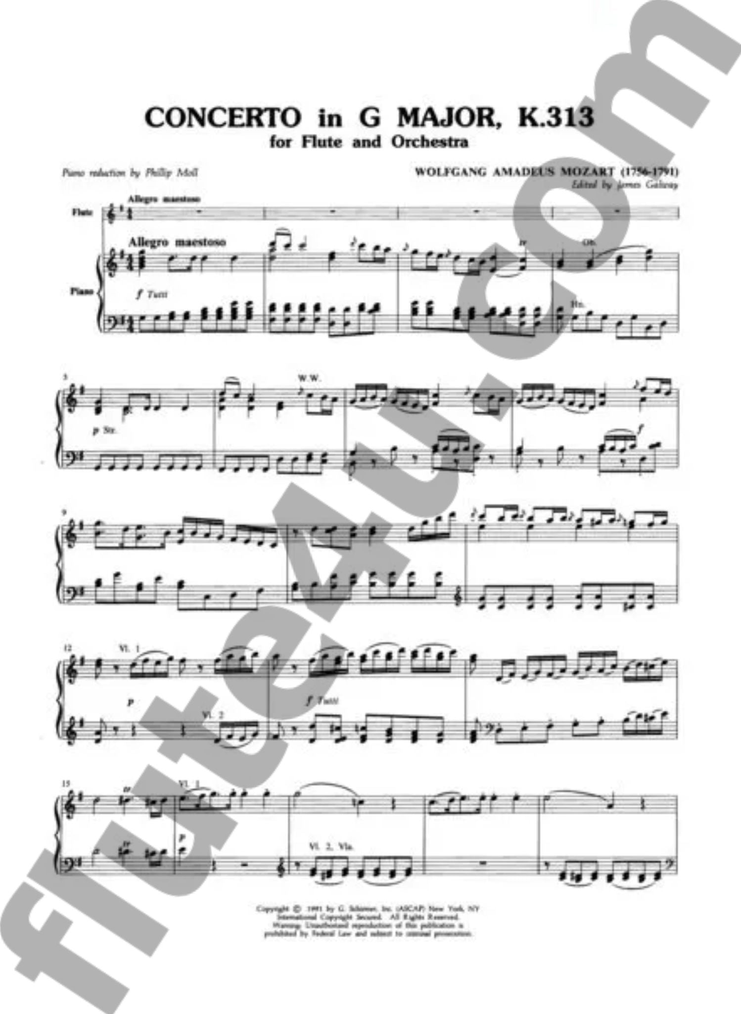 Mozart, WA :: Concerto In G Major, K. 313