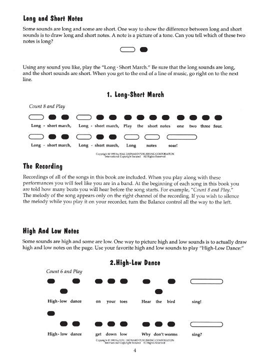Recorder Fun! Instruction Book
