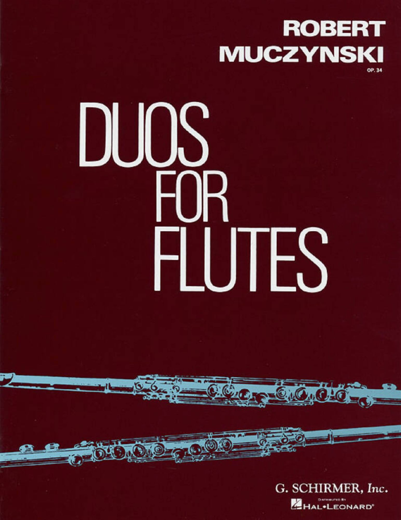 Muczynski, R :: Duos for Flutes op. 34