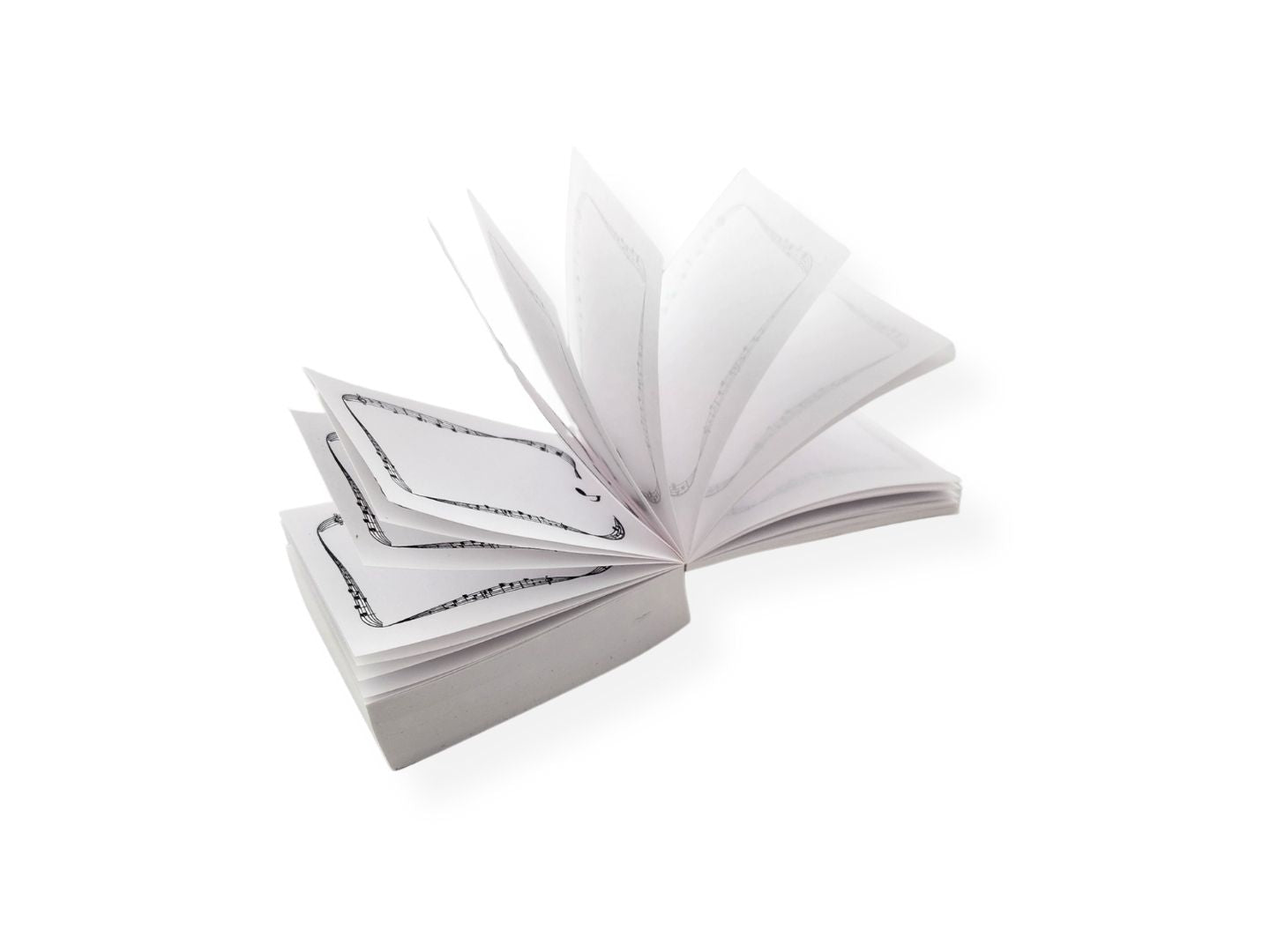 Mini Notepad - Staff and Notes