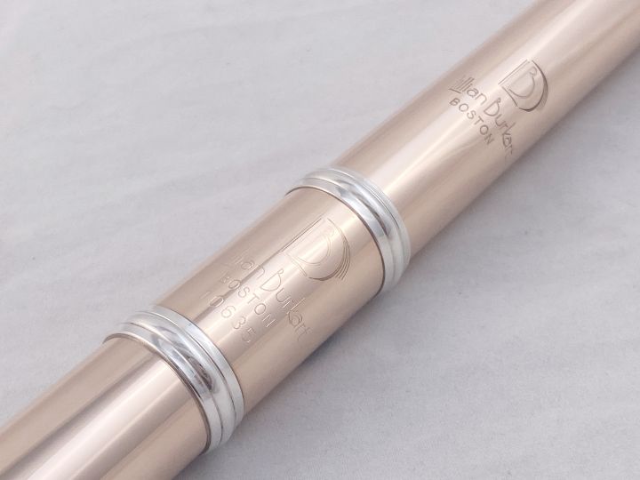 Burkart Flute Professional 9K Gold on Sterling Silver (9K/Ag)