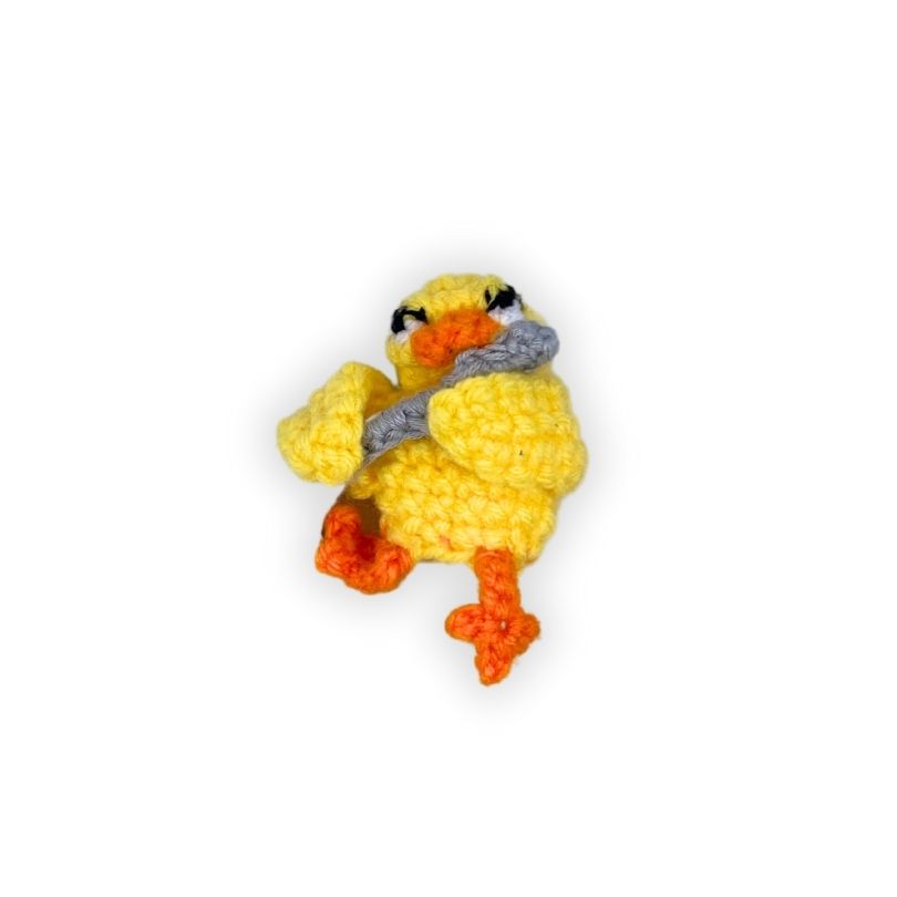 Bird with Flute Hat for C Flute