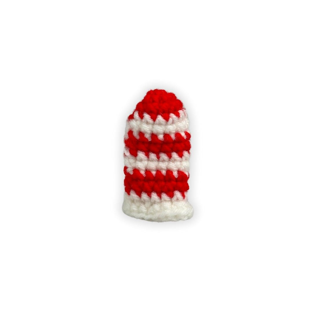 Red and White Tall Hat for C Flute