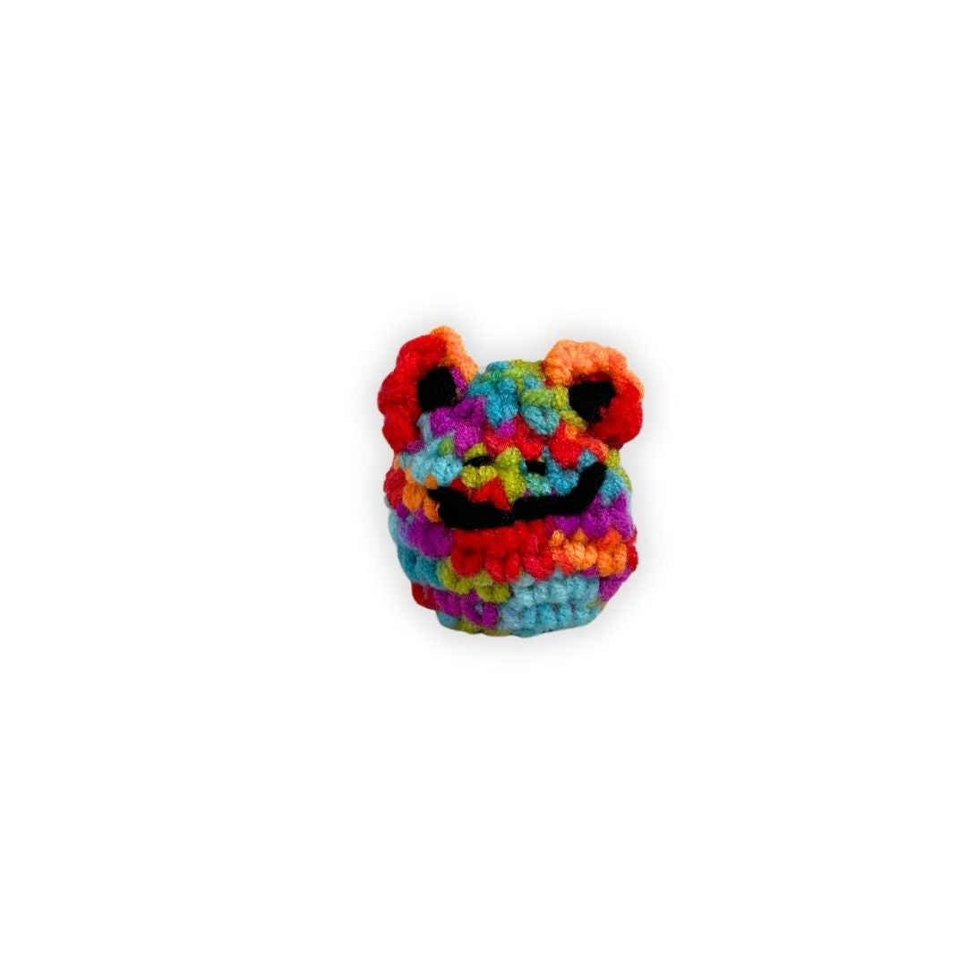 Rainbow Frog Hat for C Flute