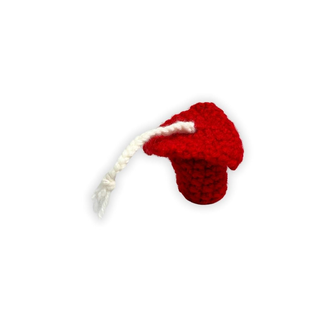 Red Graduation Cap Hat for C Flute