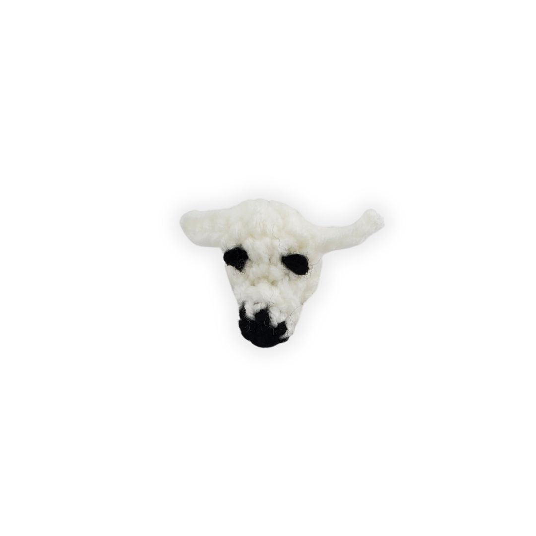 White Dog Hat for C Flute