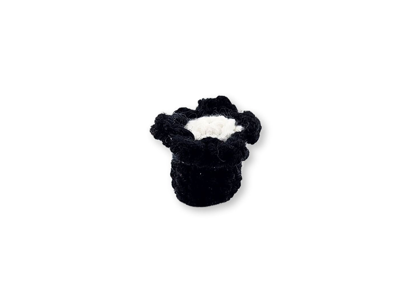 Black Flower Hat for C Flute