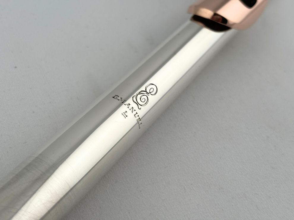 Headjoint - Emanuel Sterling Silver with Gold Lip Pate and Riser (Pre-Owned)
