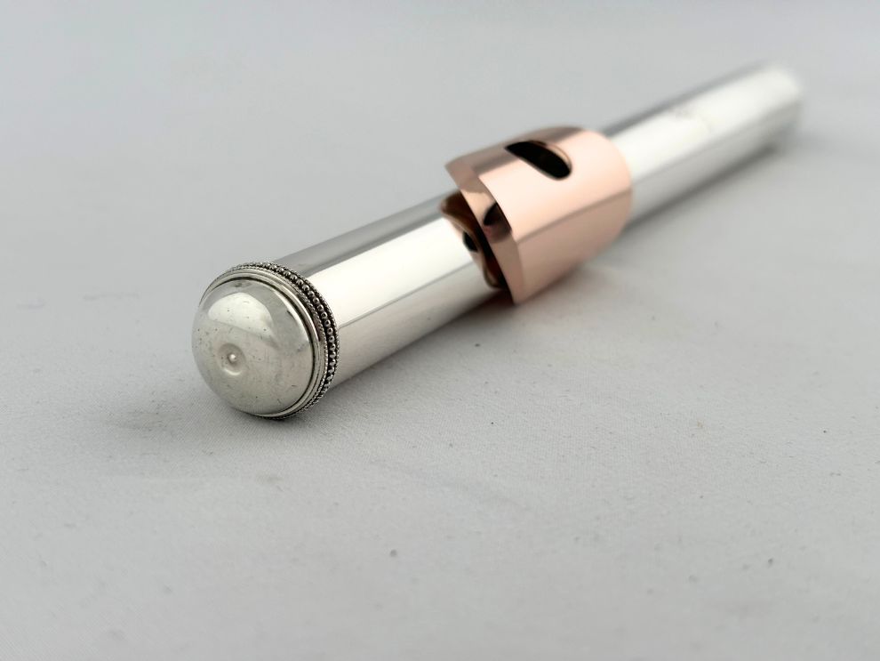 Headjoint - Emanuel Sterling Silver with Gold Lip Pate and Riser (Pre-Owned)