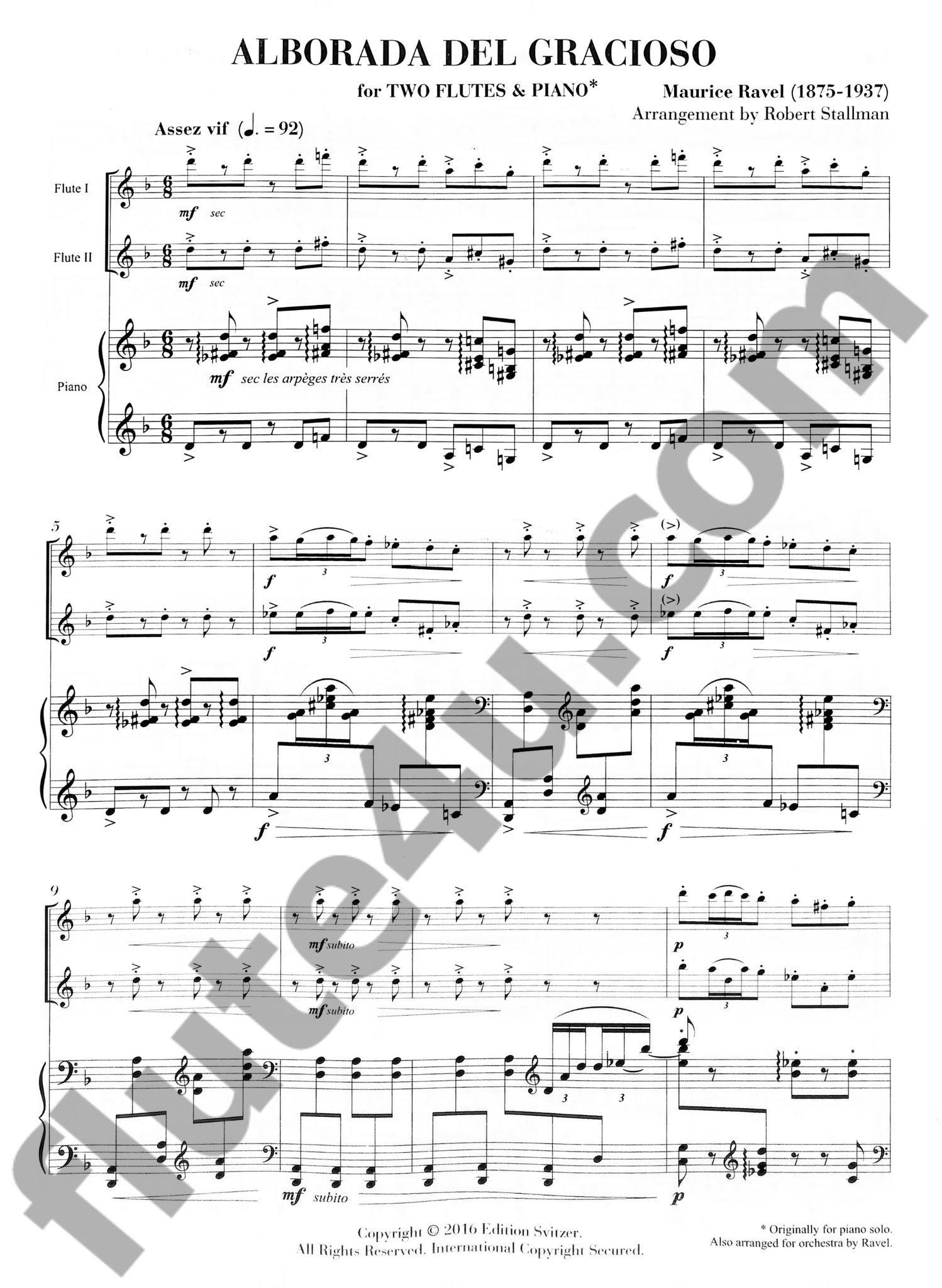 Ravel, M :: Alborada Del Gracioso