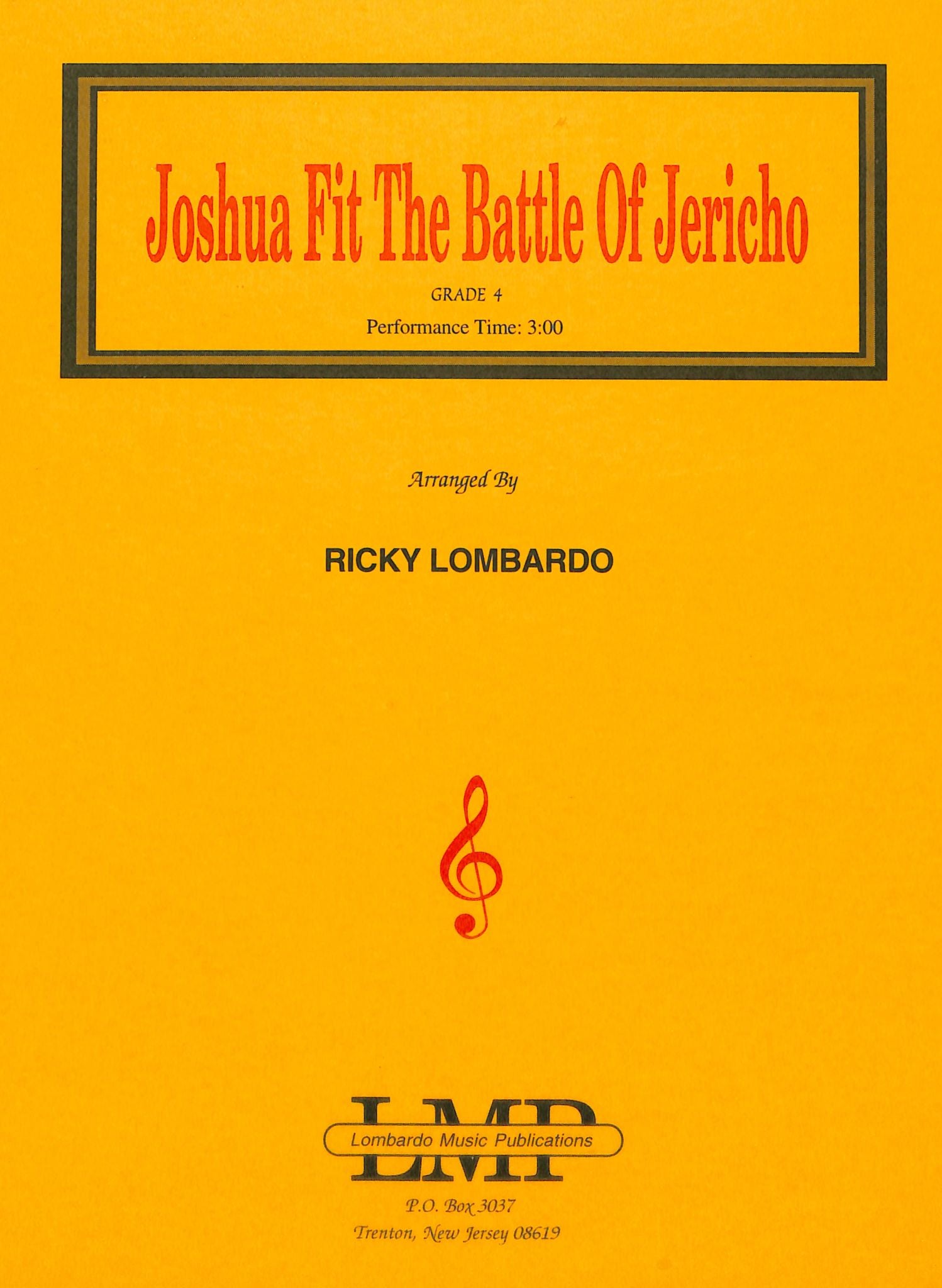 Lombardo, R :: Joshua Fit the Battle of Jericho