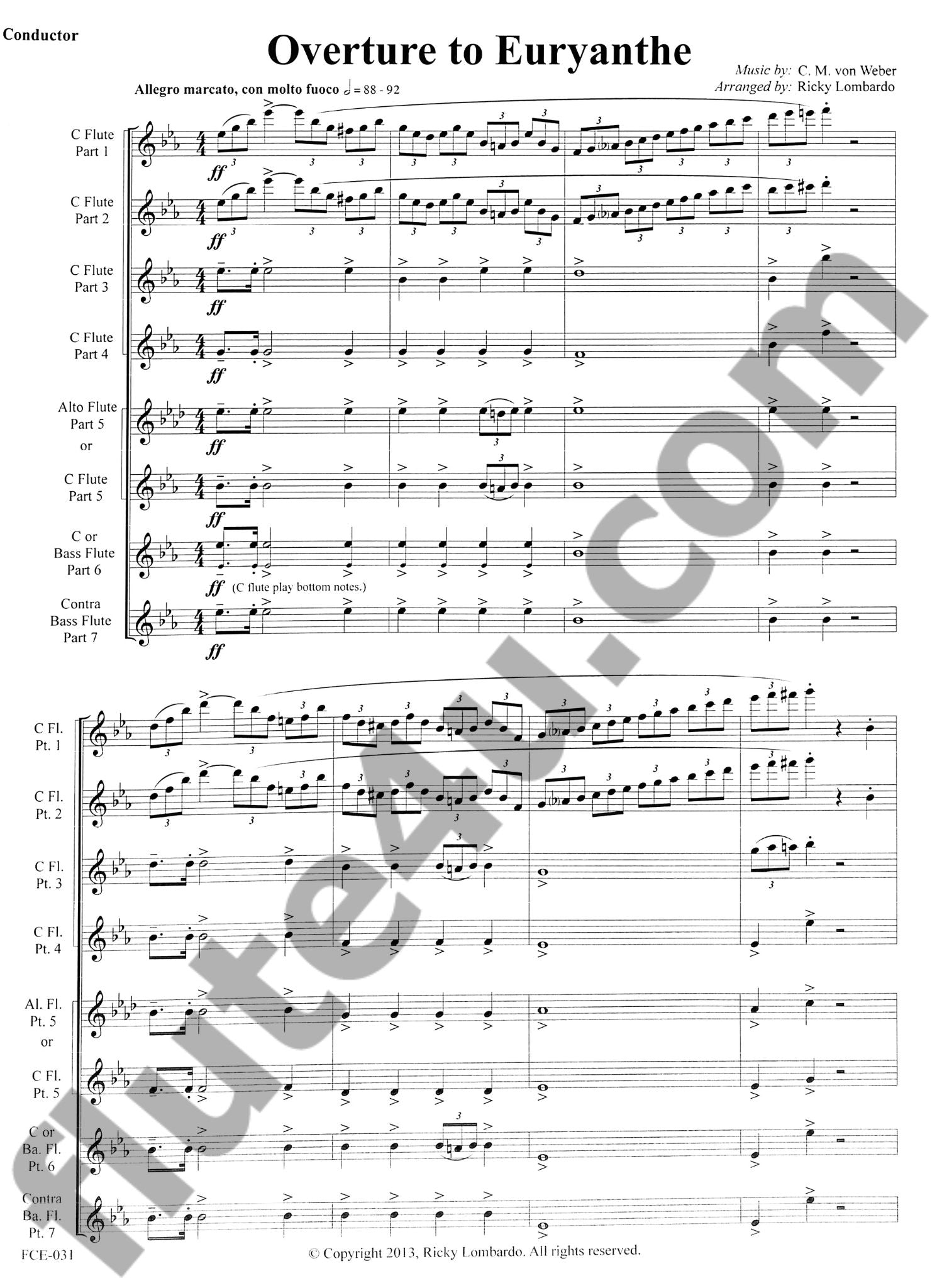Weber, CM :: Overture to Euryanthe