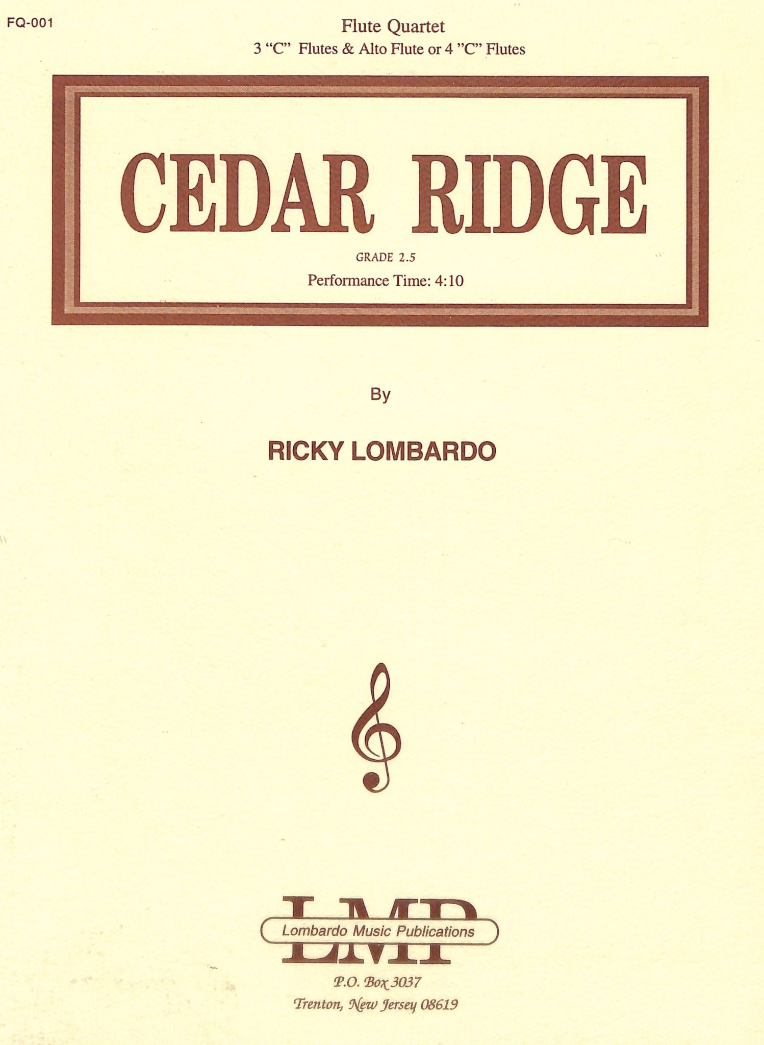 Lombardo, R :: Cedar Ridge