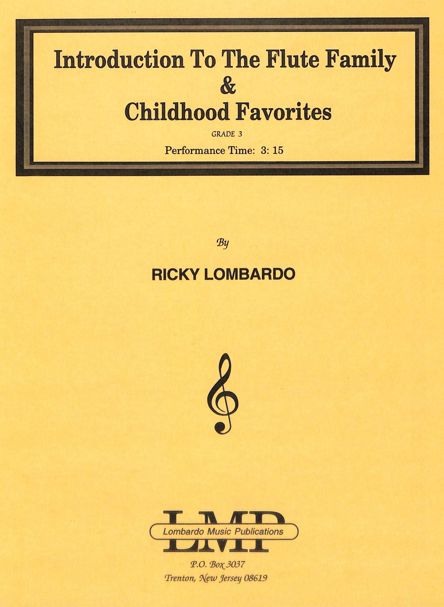 Lombardo, R :: Introduction to the Flute Family & Childhood Favorites