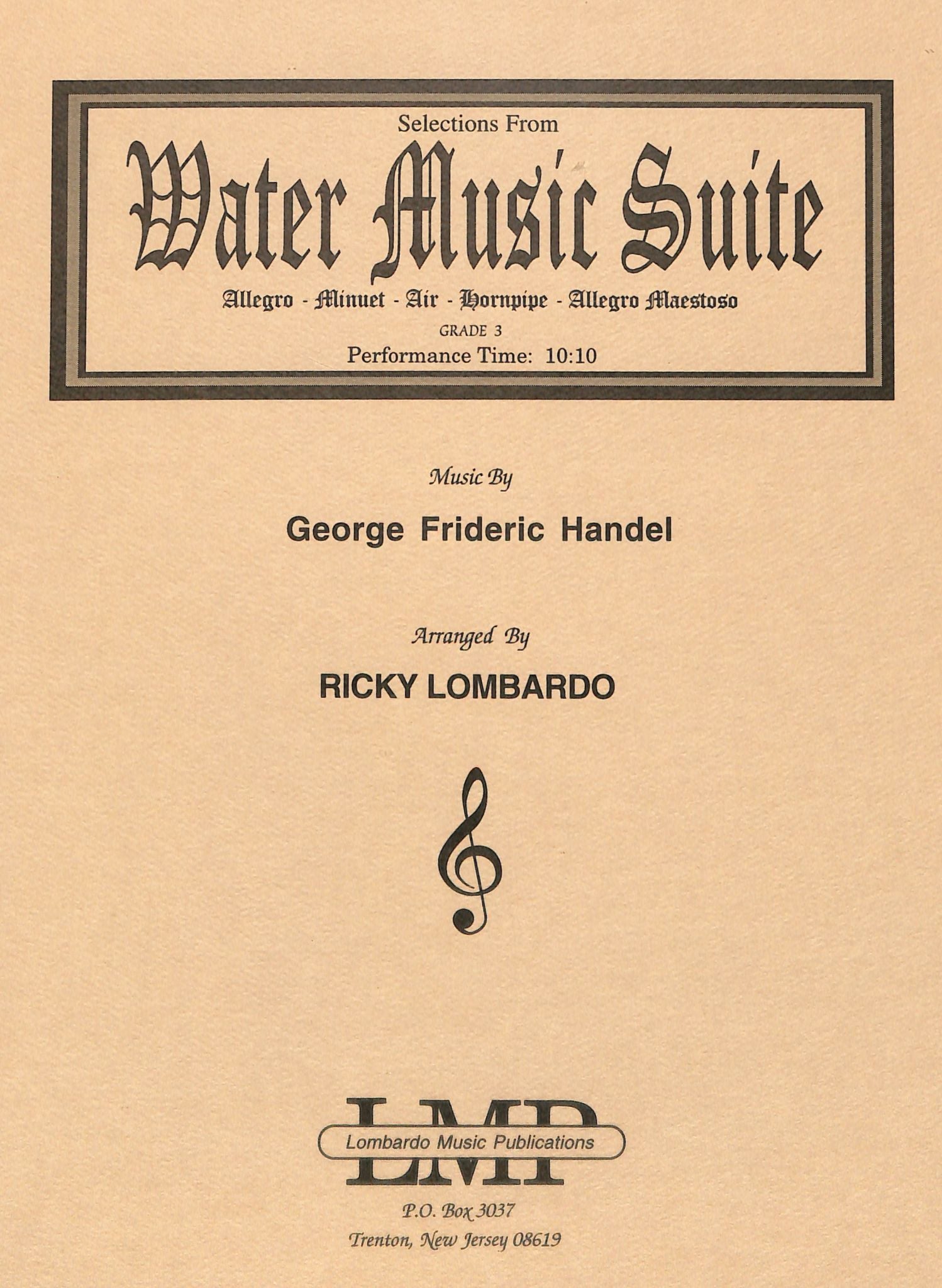 Handel, GF :: Water Music Suite