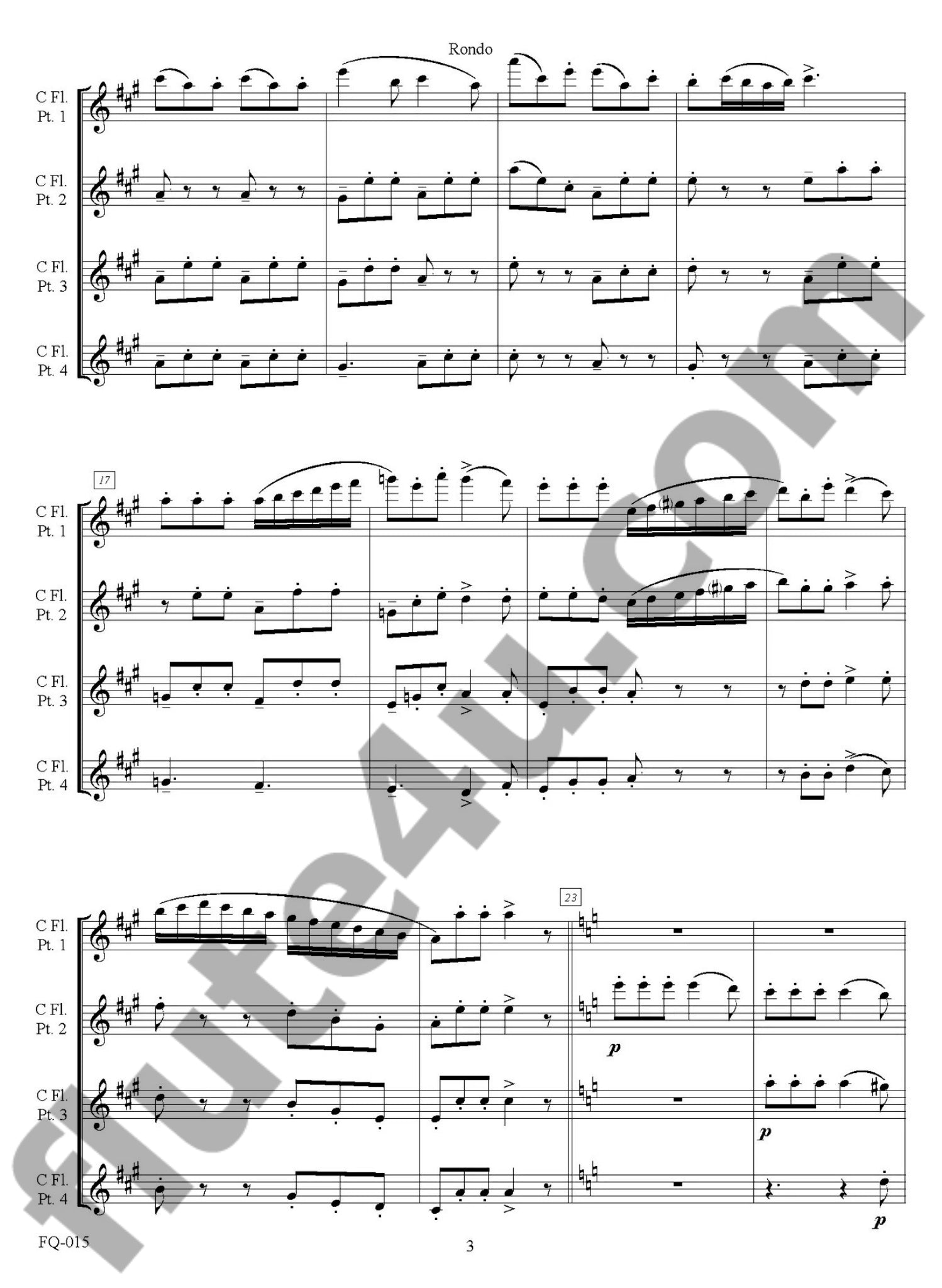 Kuhlau, F :: Rondo Op. 40, No. 2