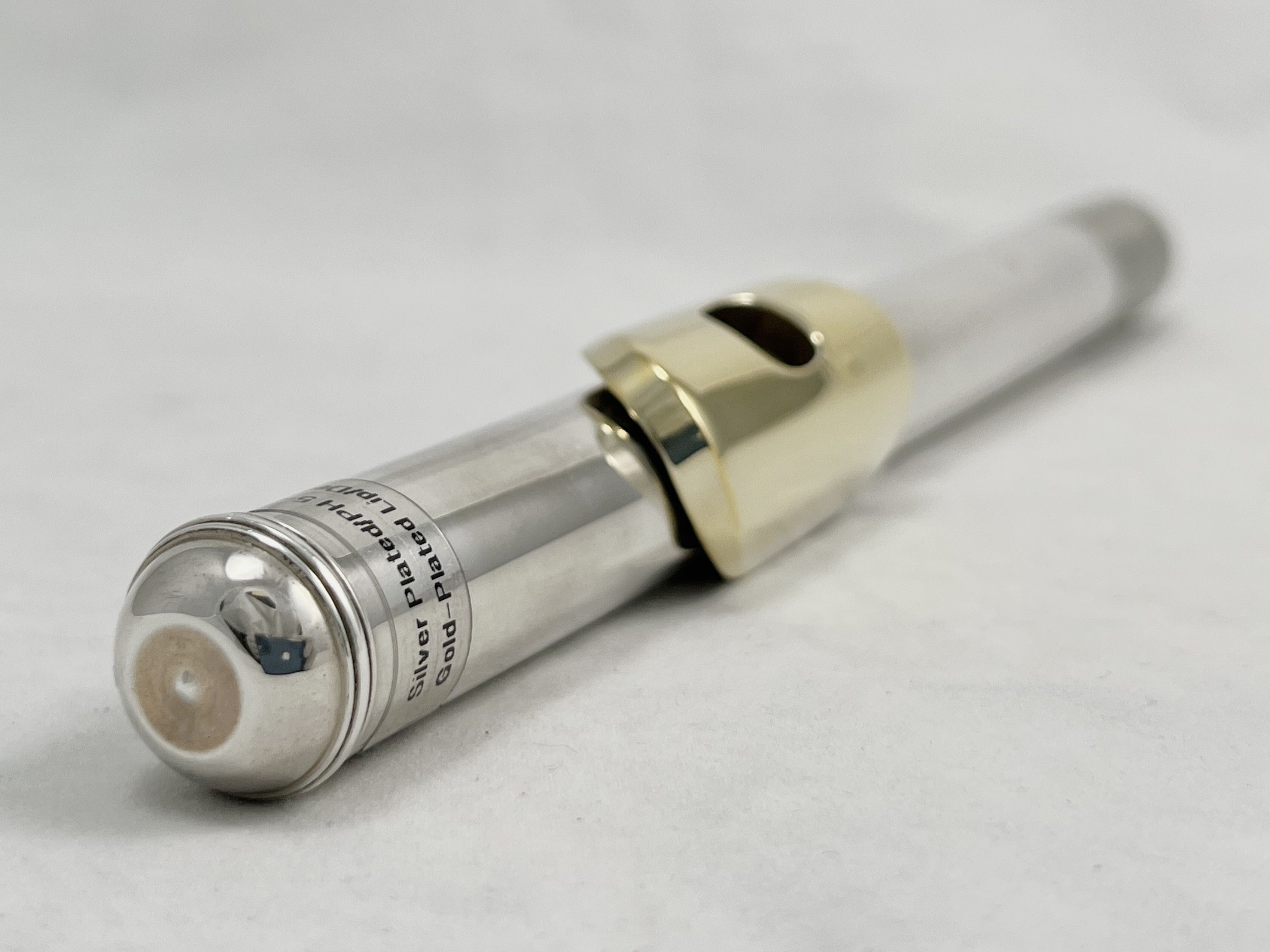Headjoint - Pearl Silver-Plated PH-5J with Gold Plated Lip Plate (Demo Sale)